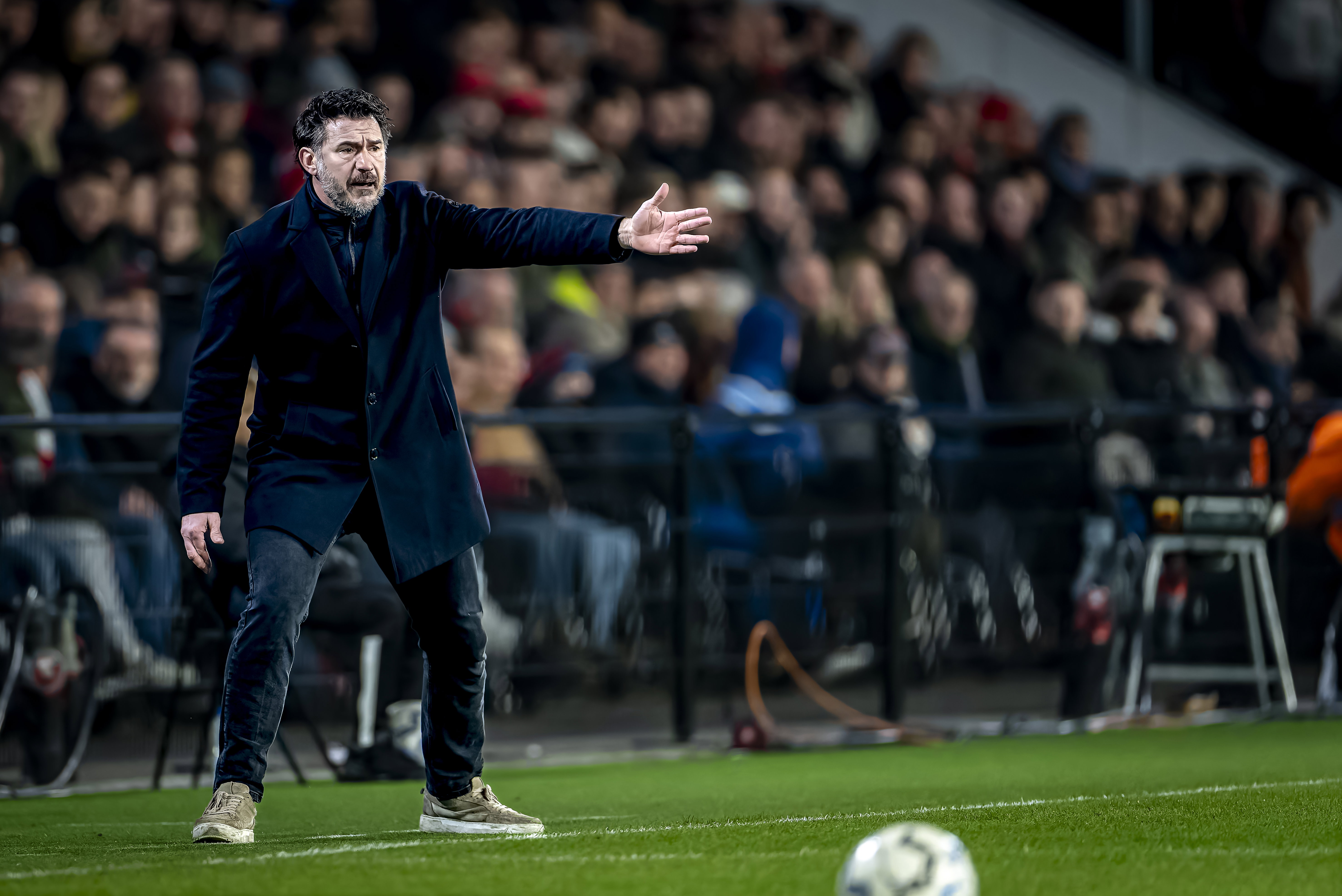 Carl Hoefkens in het Philips Stadion