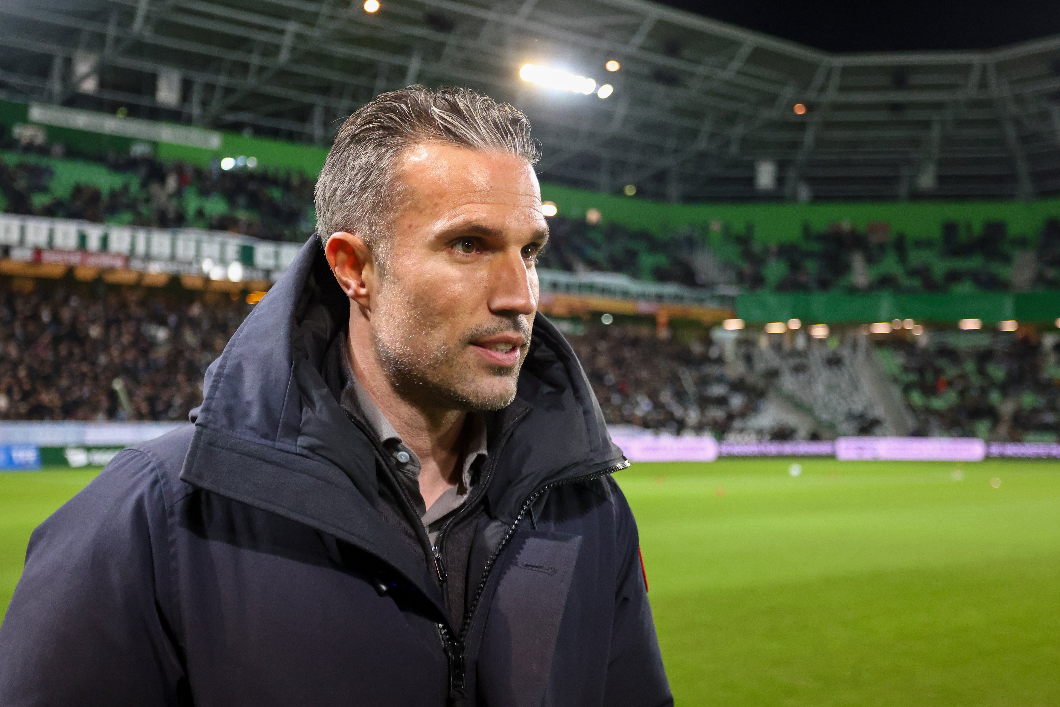 Robin van Persie in de Euroborg