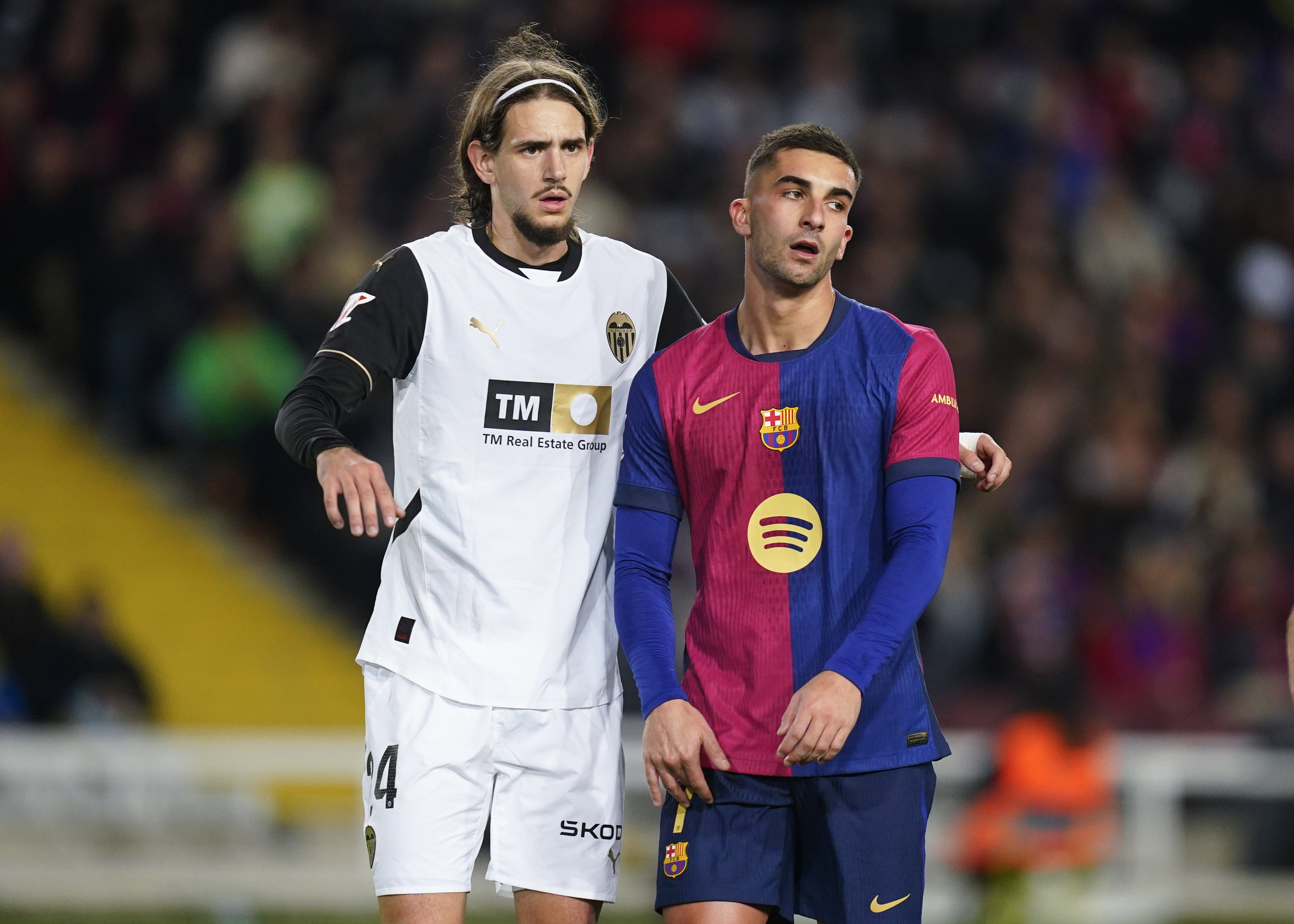 Yarek Gasiorowski en Ferran Torres