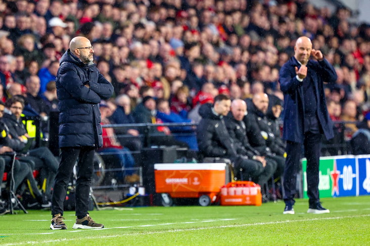 Peter Bosz en Arne Slot