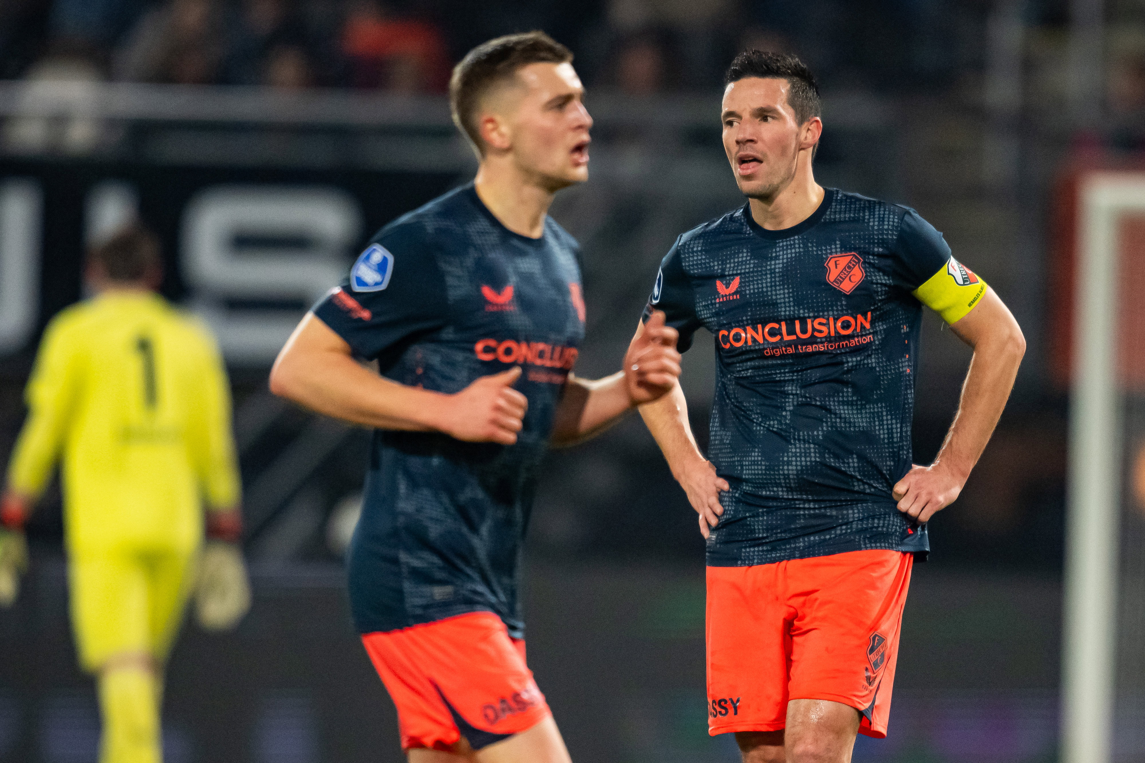 Nick Viergever na gele kaart