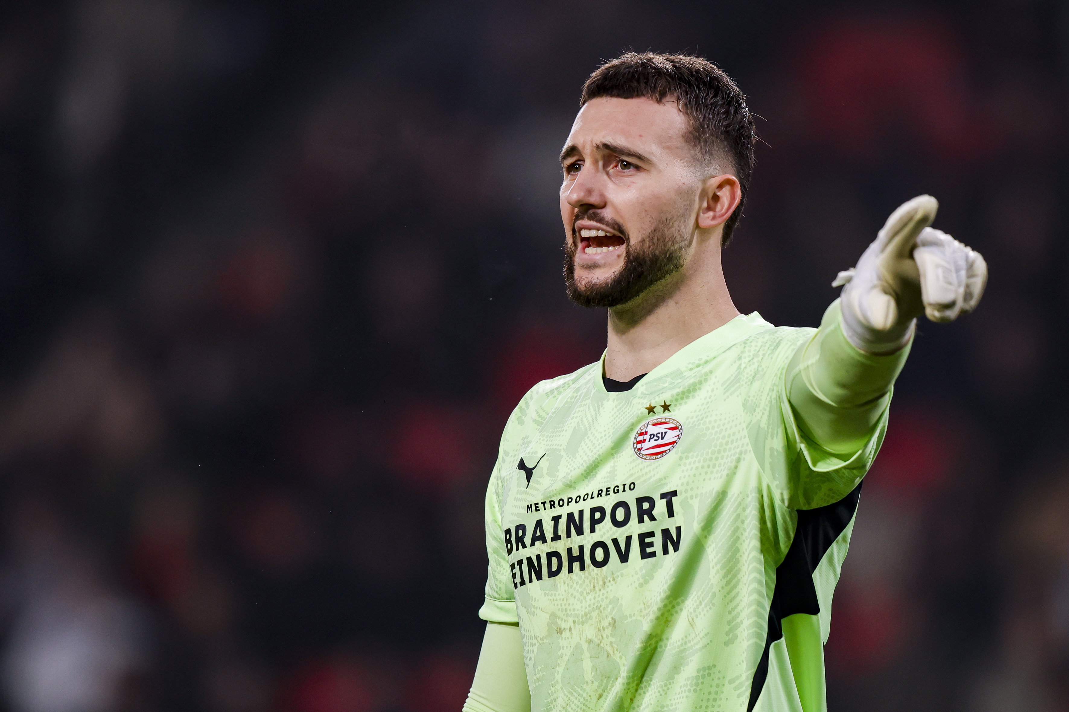 Joël Drommel tegen Feyenoord