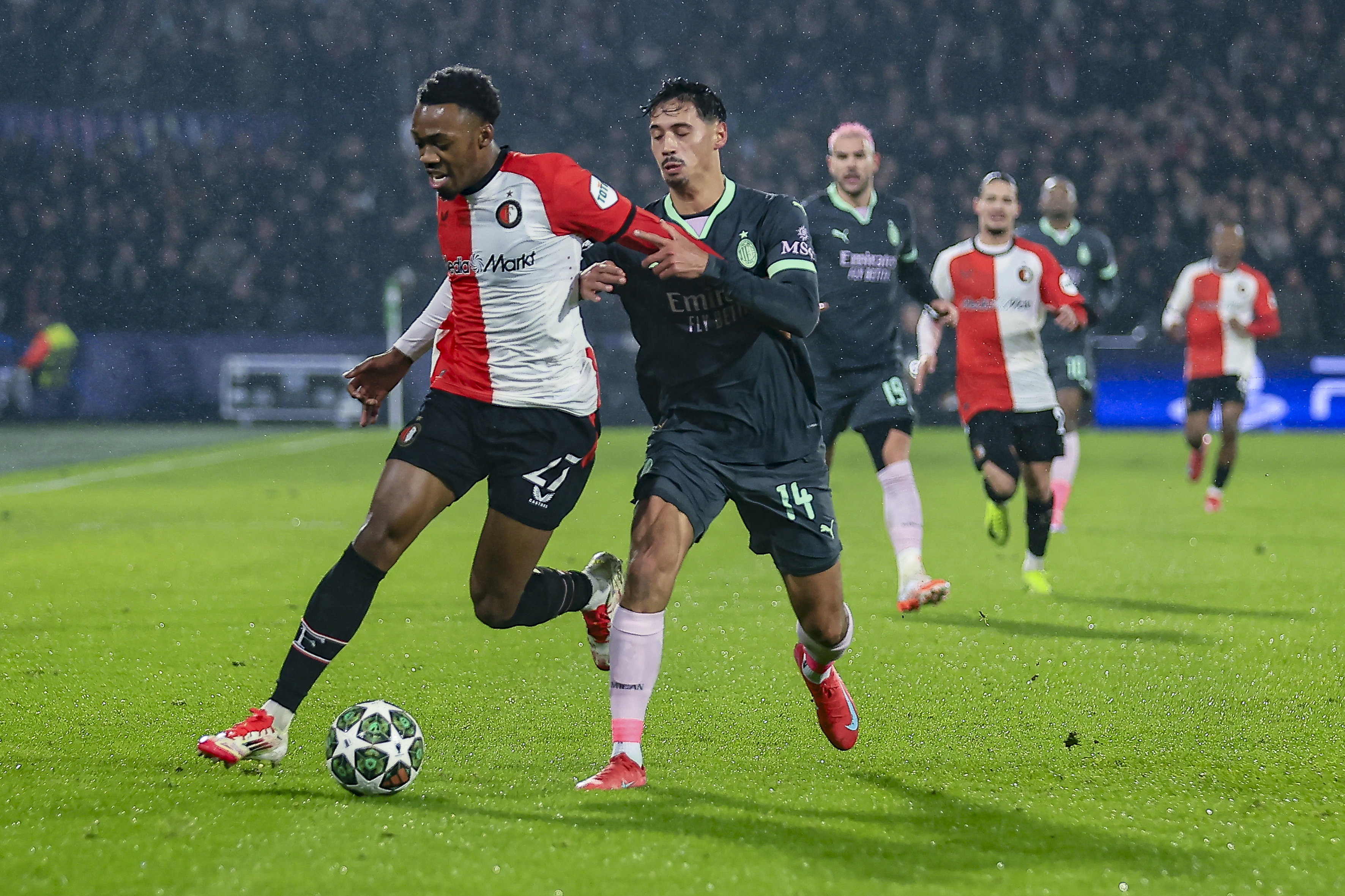 Tijjani Reijnders tegen Feyenoord