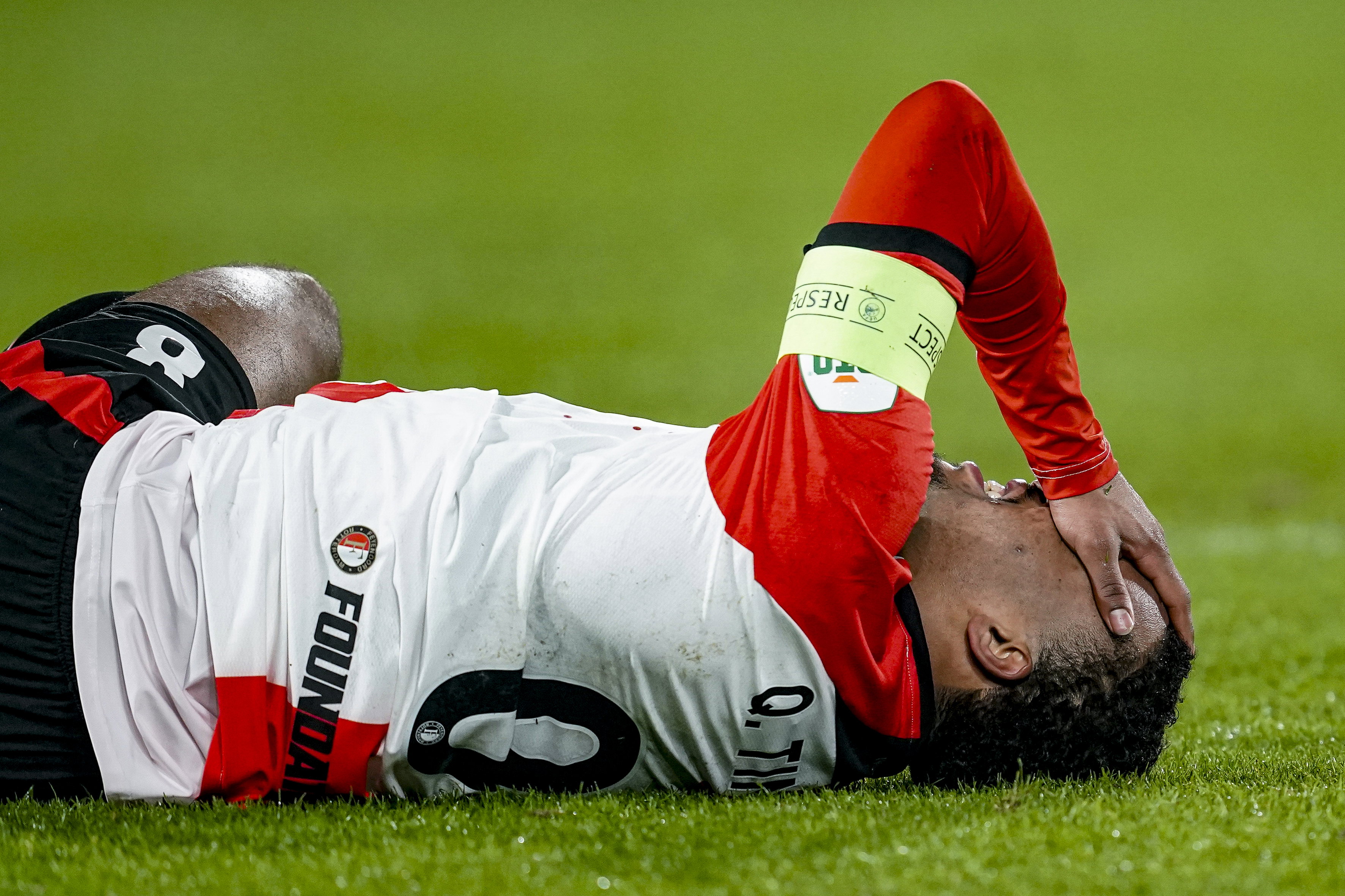 Quinten Timber geblesseerd op het veld