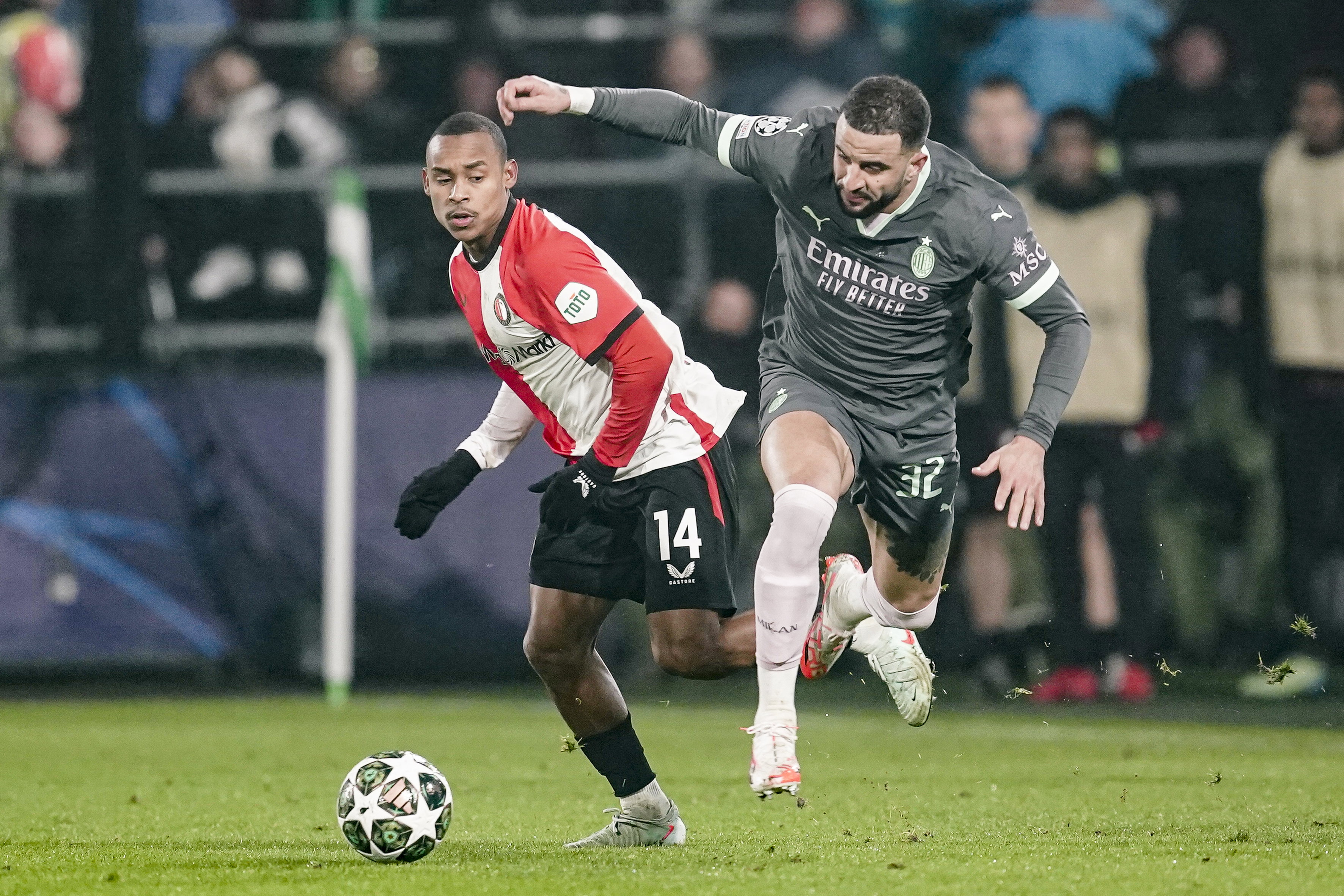 Igor Paixão en Kyle Walker