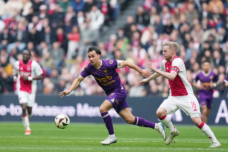 Mats Deijl tegen Ajax