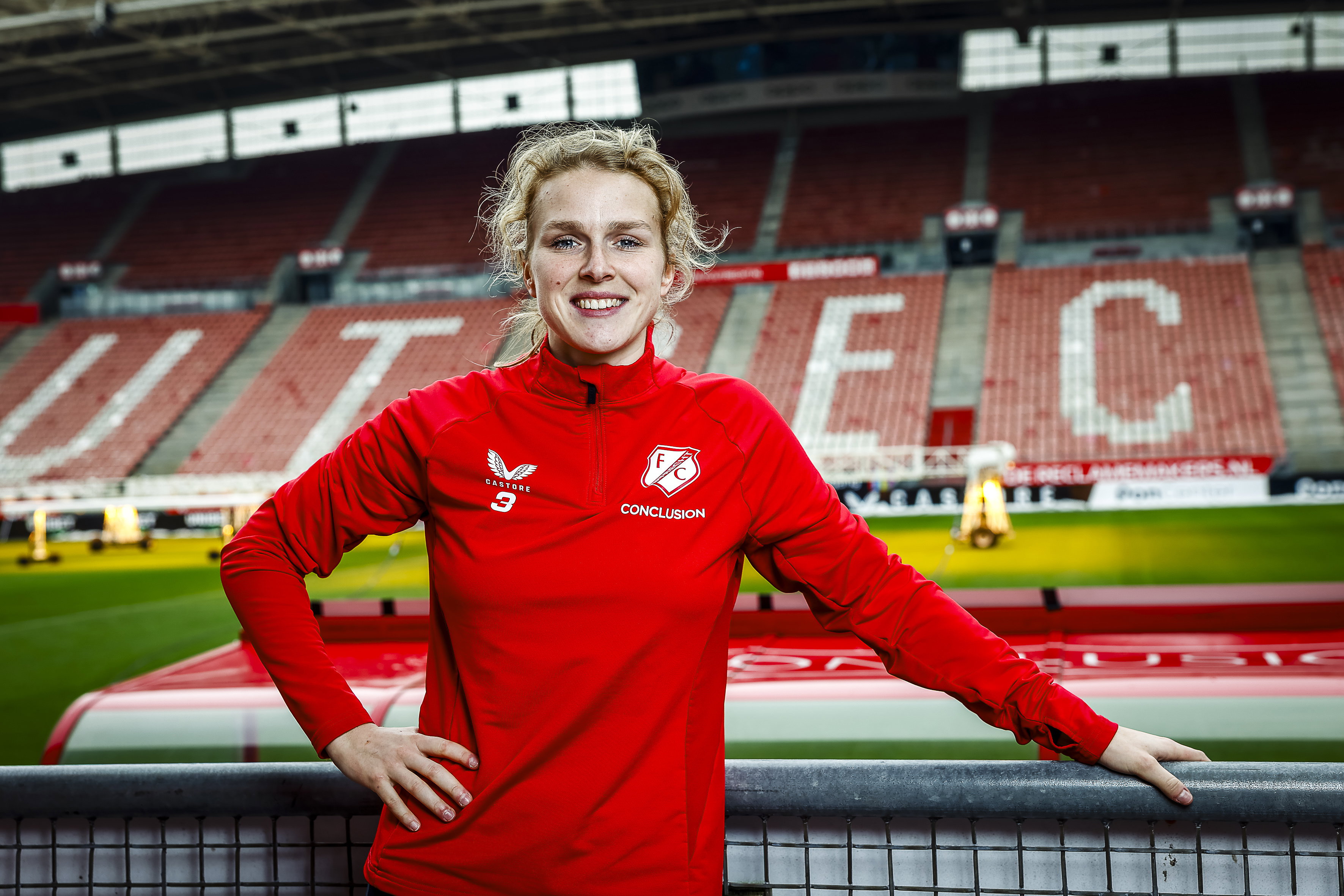 Merel Bormans in De Galgenwaard