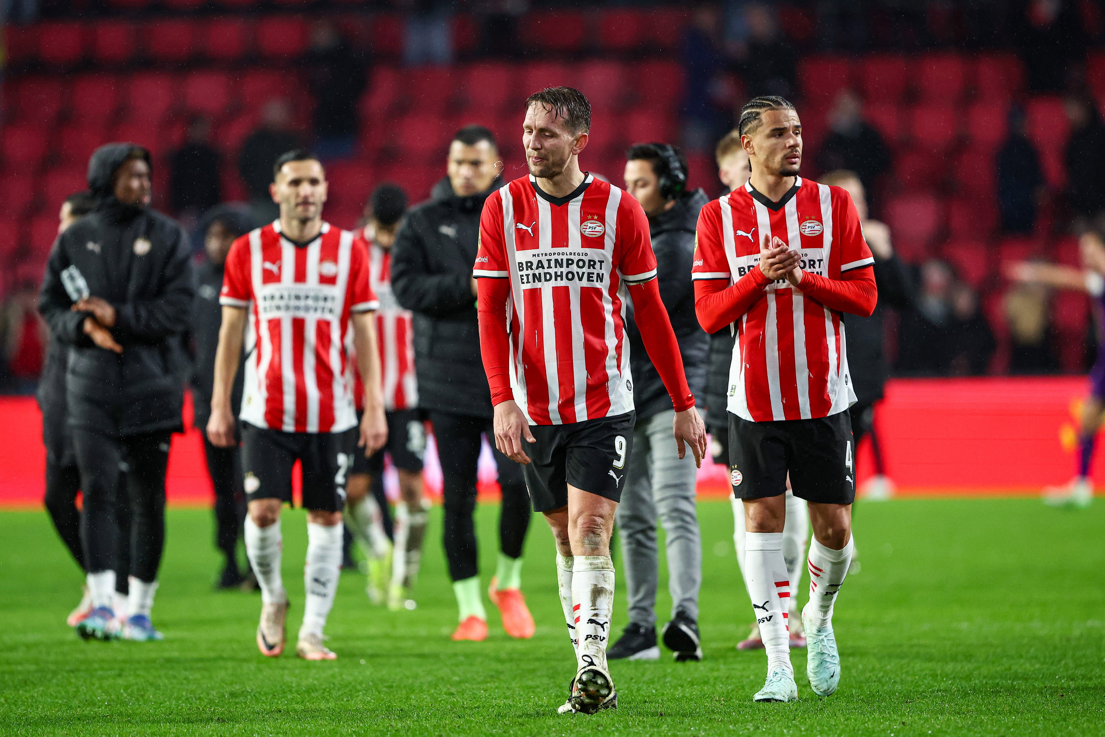 PSV-spelers teleurgesteld na bekeruitschakeling