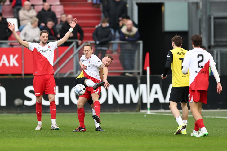 Jens Toornstra, David Min, Leo Sauer en Siebe Horemans