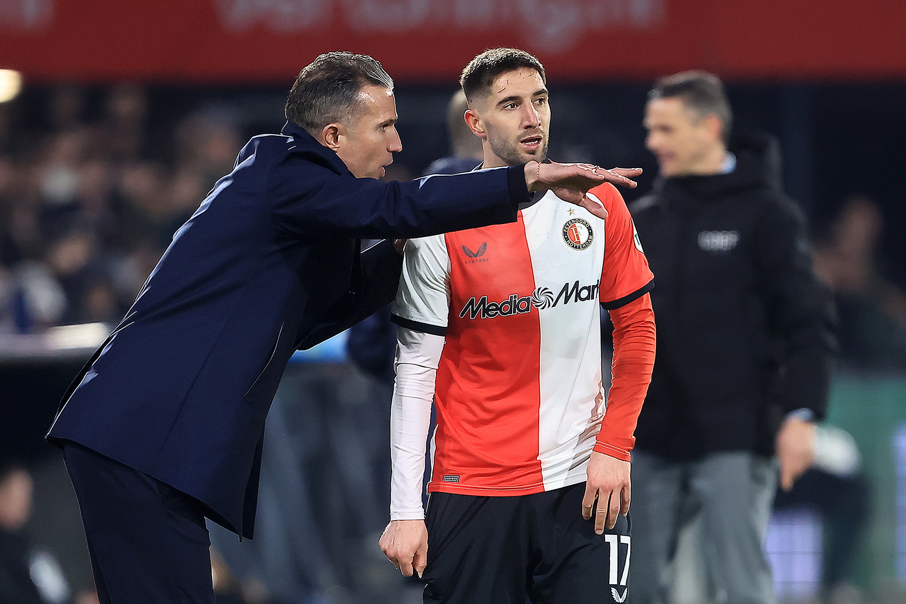 Robin van Persie en Luka Ivanusec