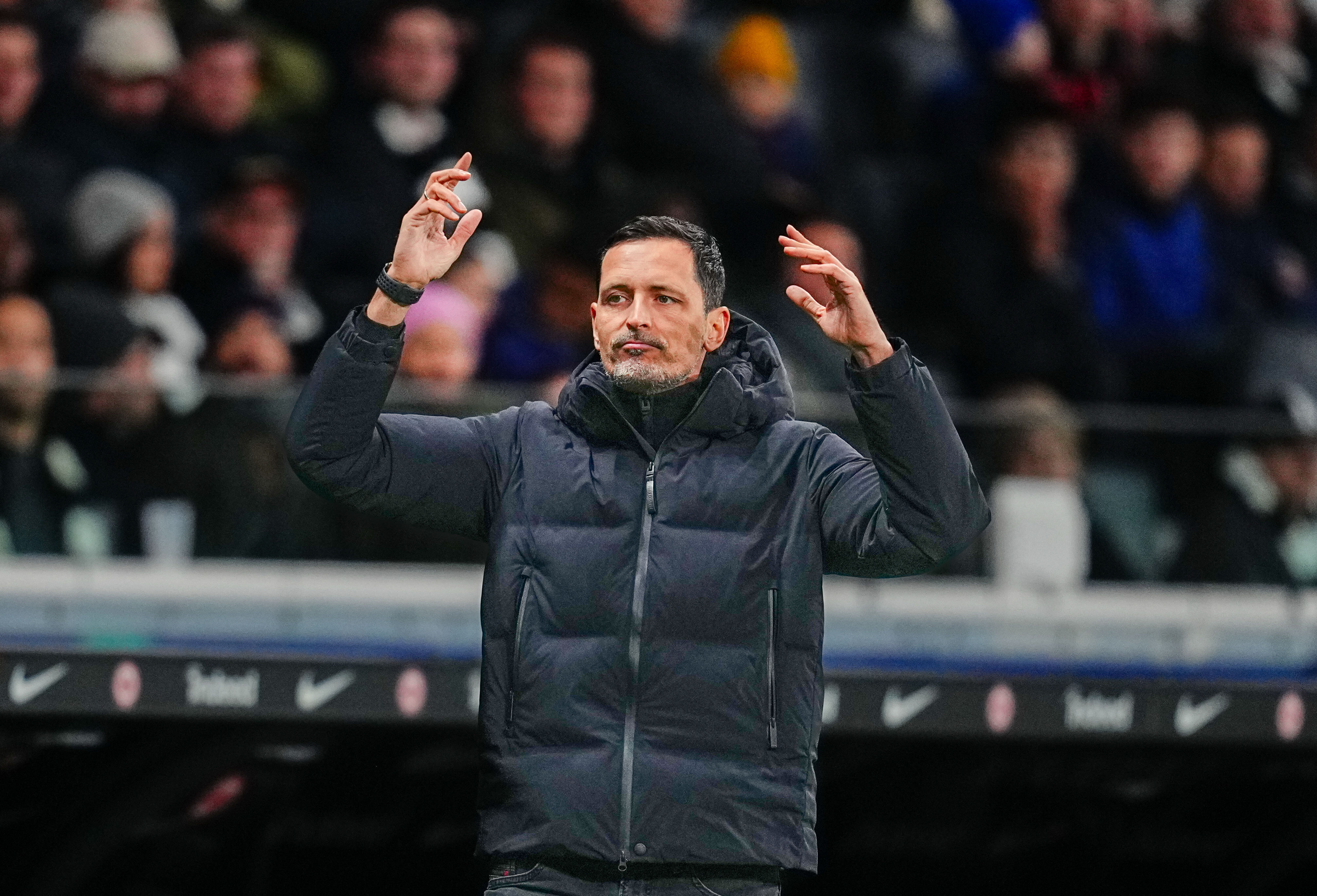 Eintracht Frankfurt trainer Dino Toppmöller