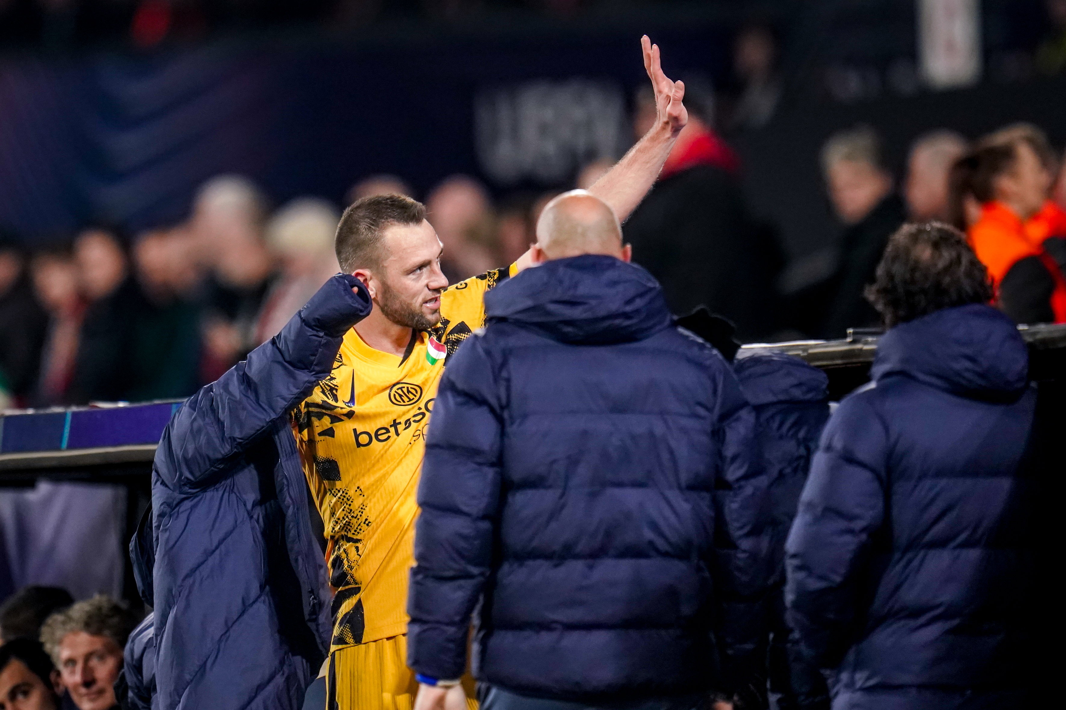 Stefan de Vrij in De Kuip