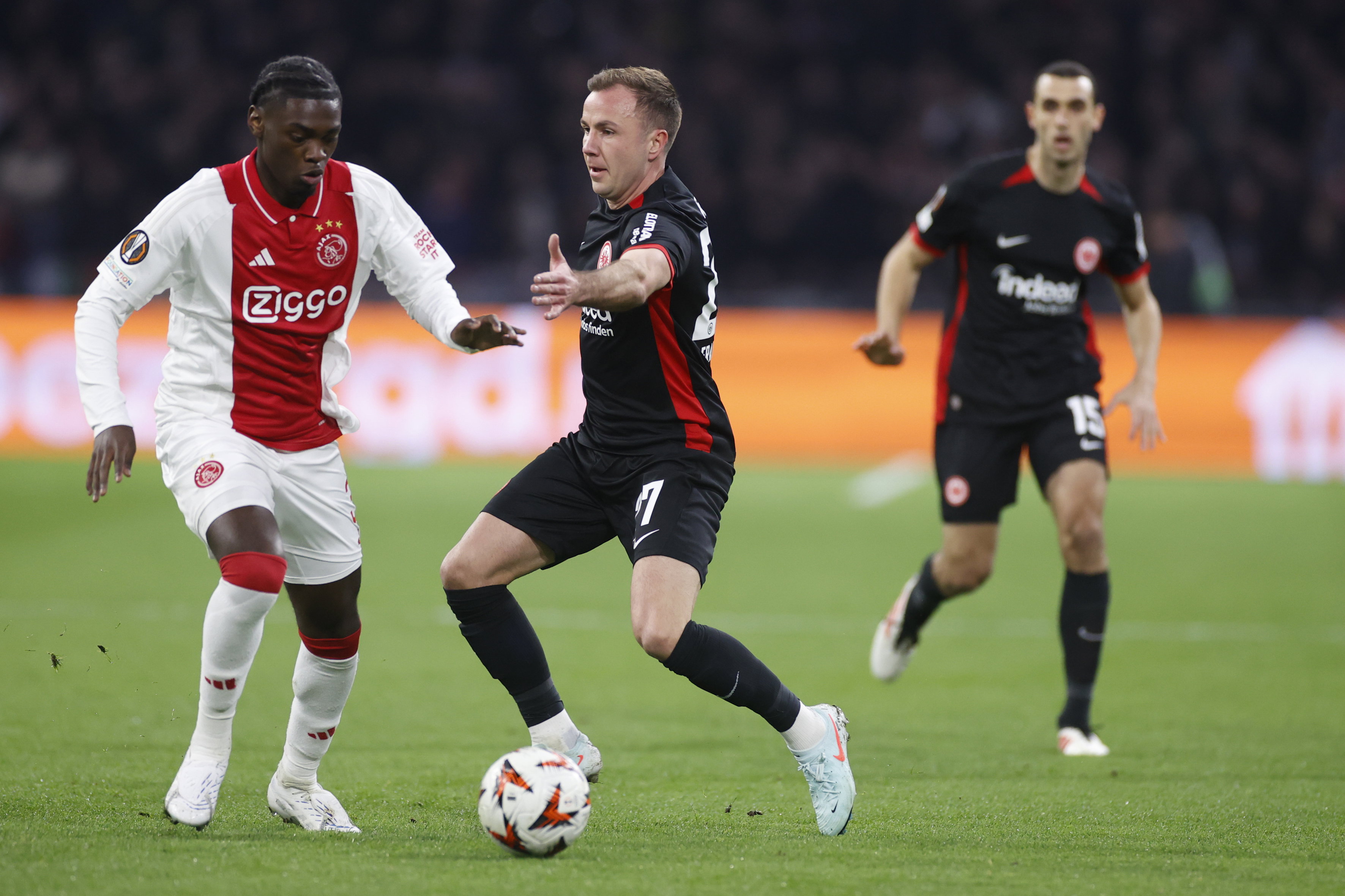 Jorthy Mokio en Mario Gotze