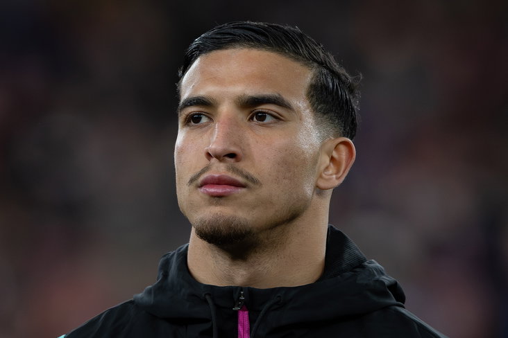 Couhaib Driouech voor het duel tegen Arsenal