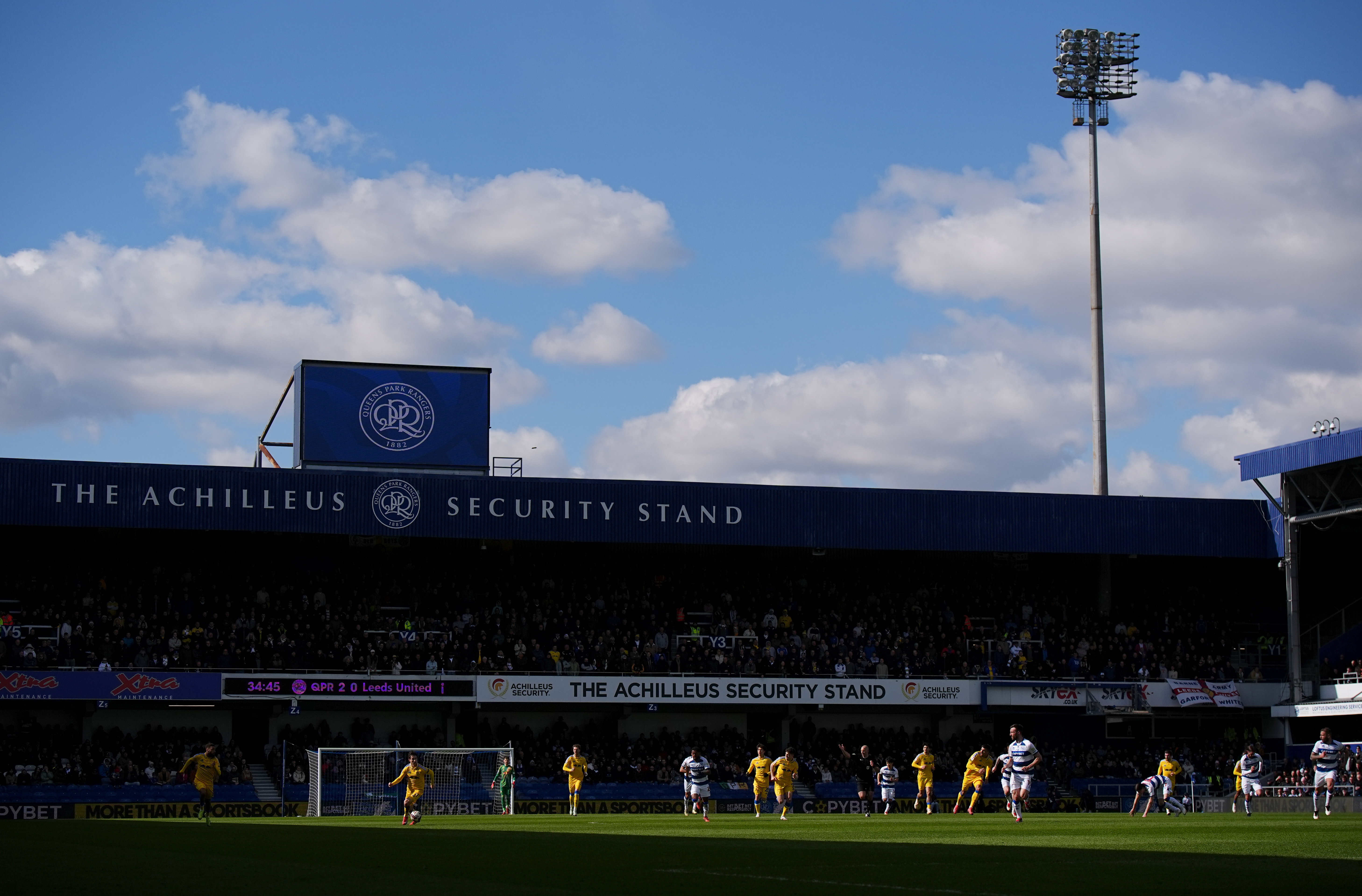Loftus Road, het stadion van Queens Park Rangers