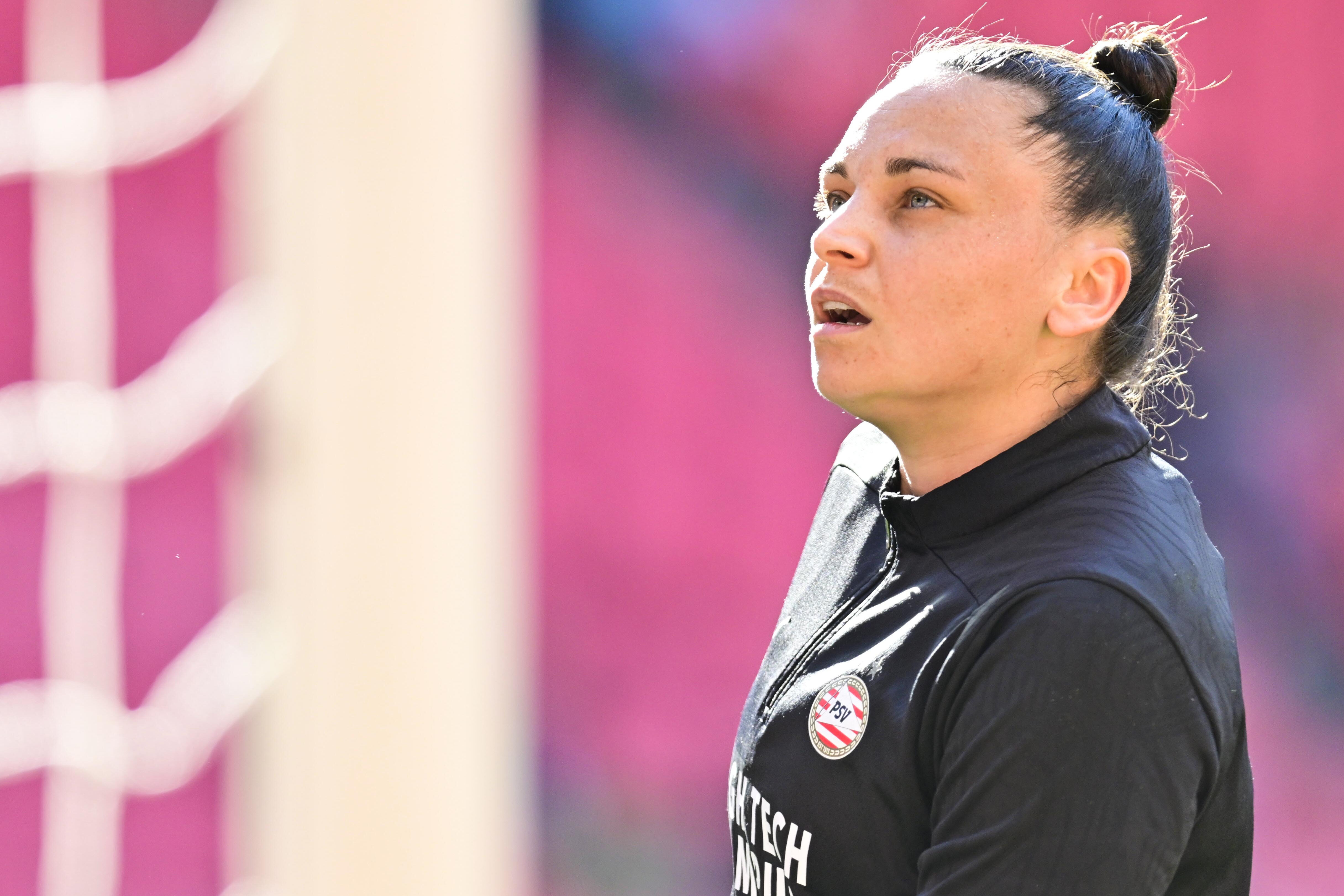 Nicky Evrard bij PSV