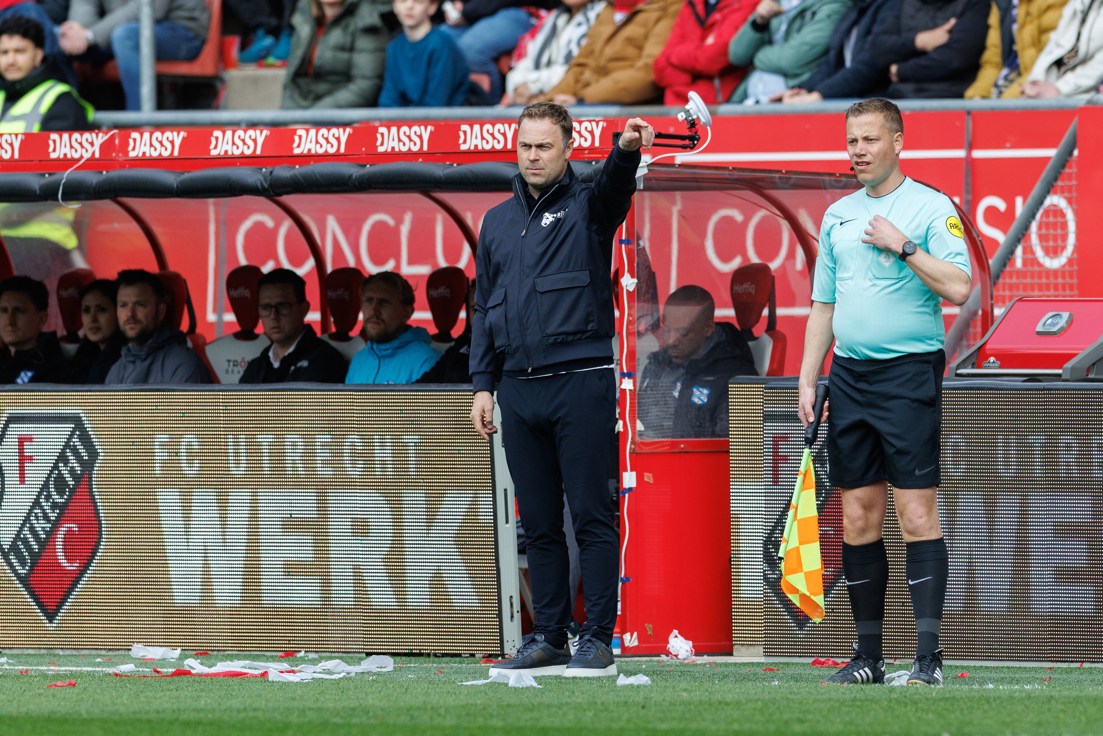 Robin Veldman tegen FC Utrecht