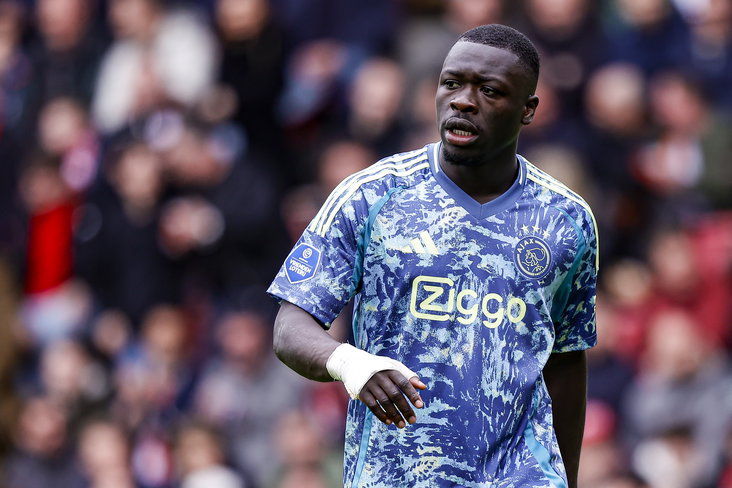 Brian Brobbey baalt