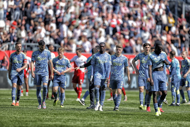 Ajax druipt af na het verlies bij FC Utrecht