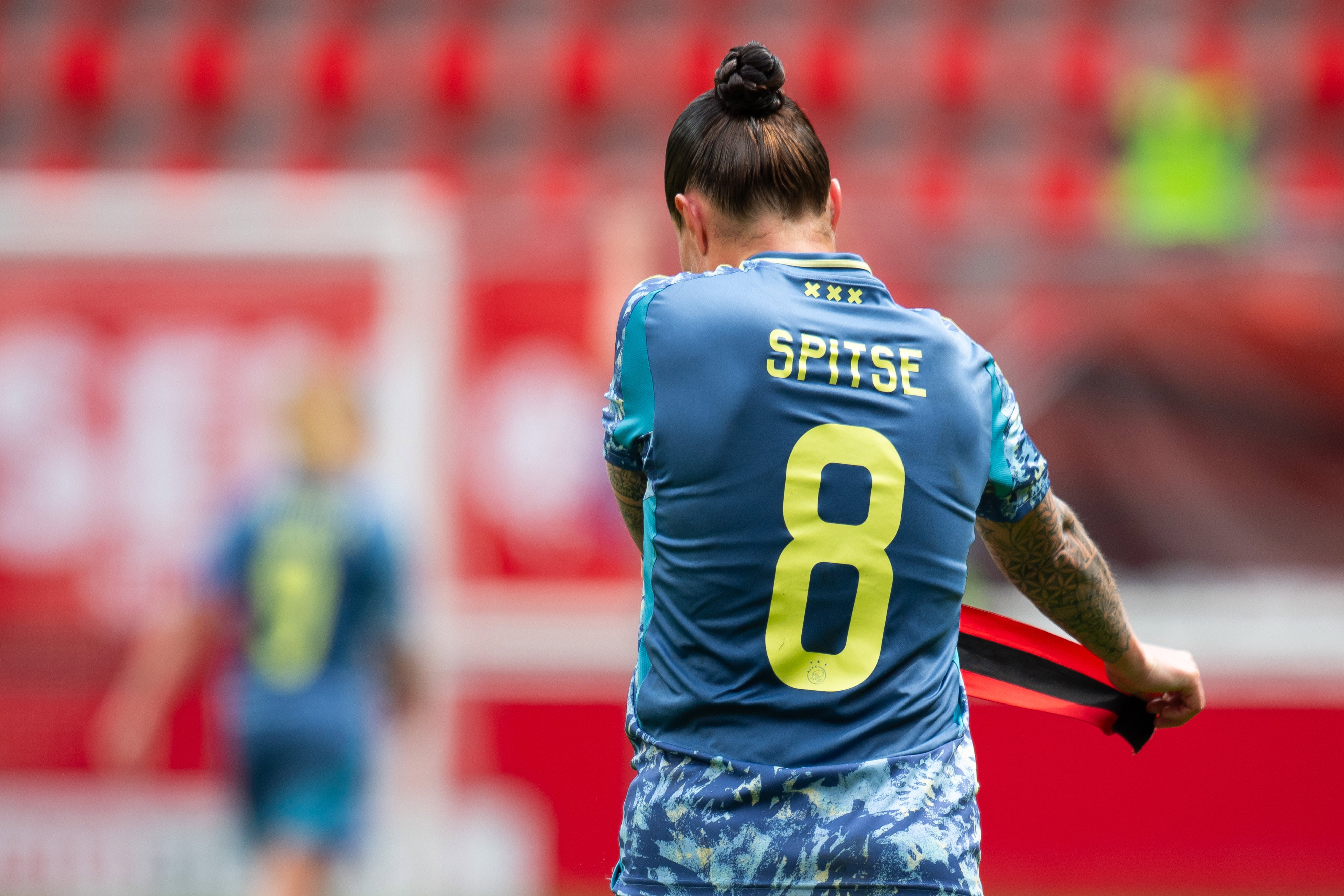Sherida Spitse (Ajax) na de nederlaag tegen FC Twente