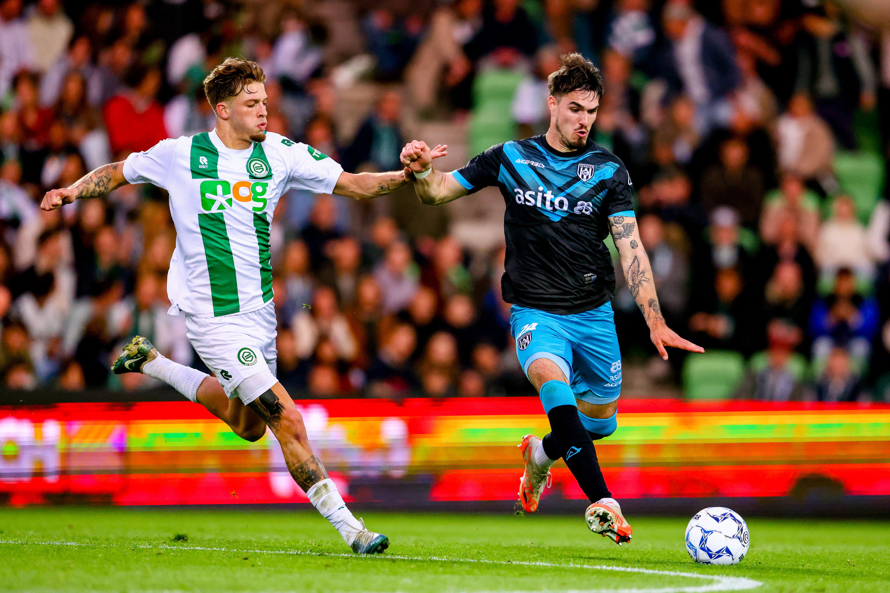 Luciano Valente en Ivan Mesik