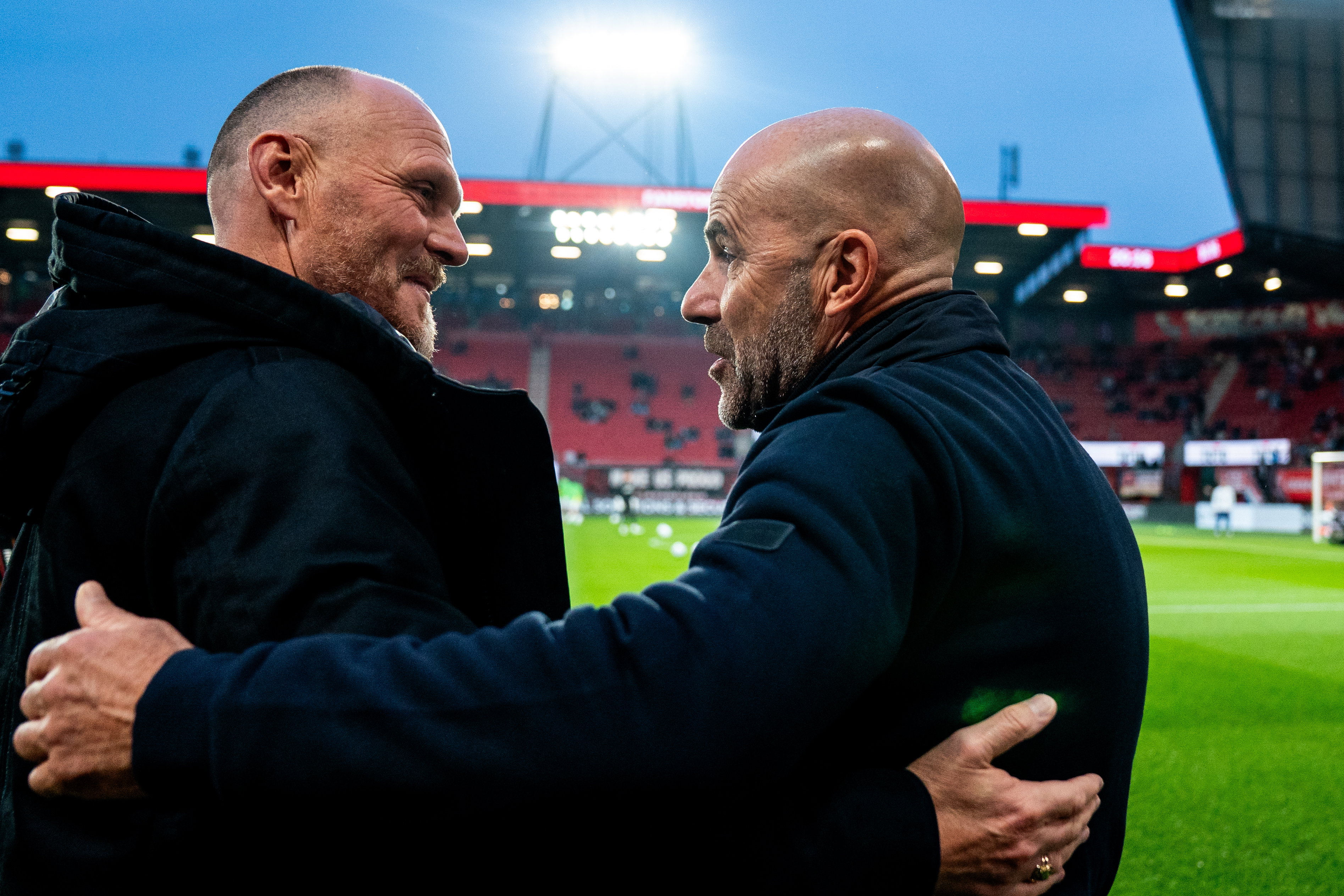 Joseph Oosting en Peter Bosz