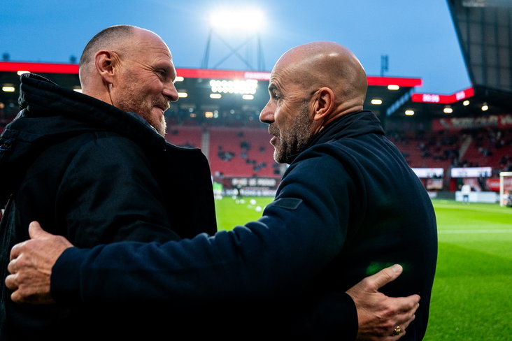 Joseph Oosting en Peter Bosz