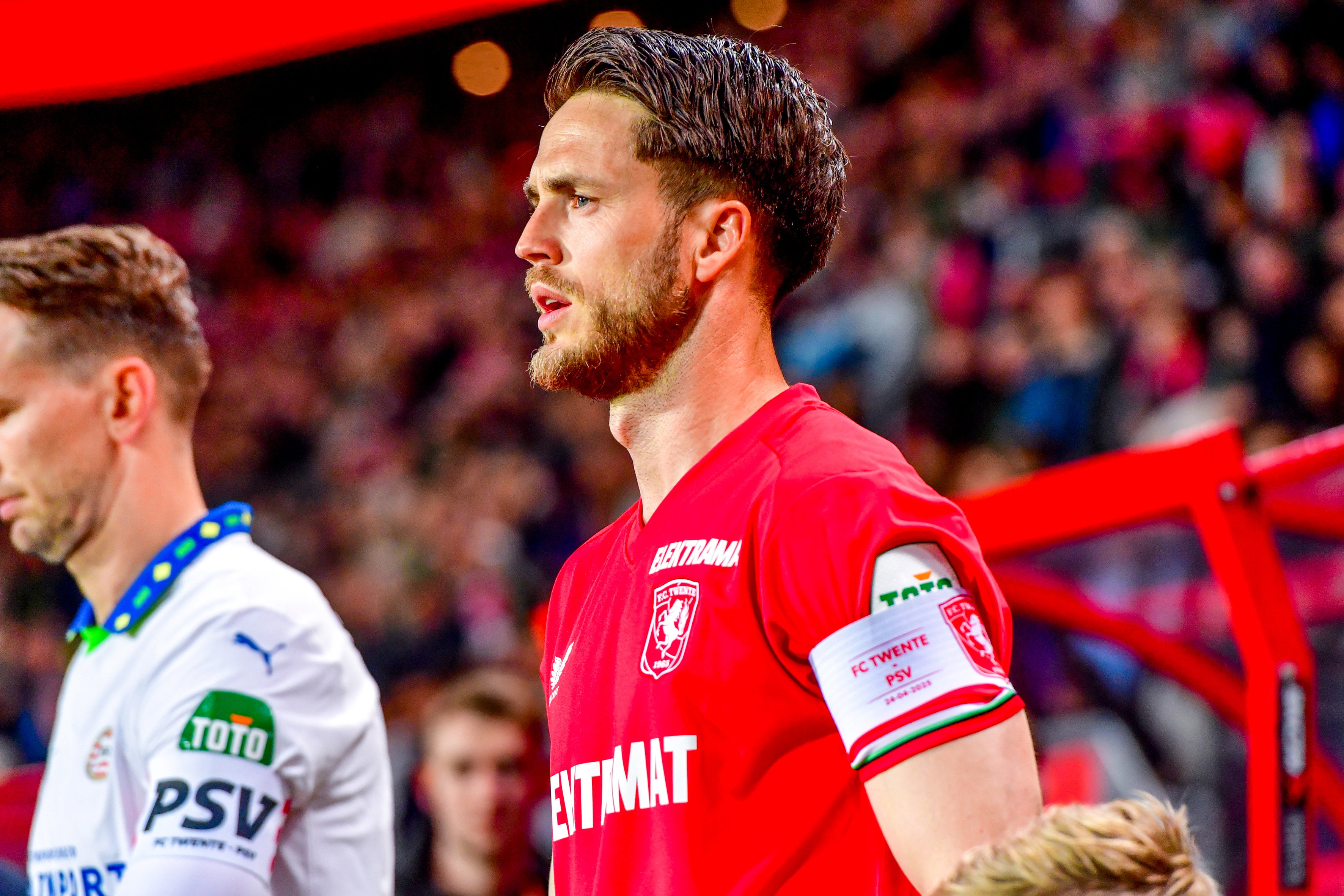 Ricky van Wolfswinkel voor het duel met PSV