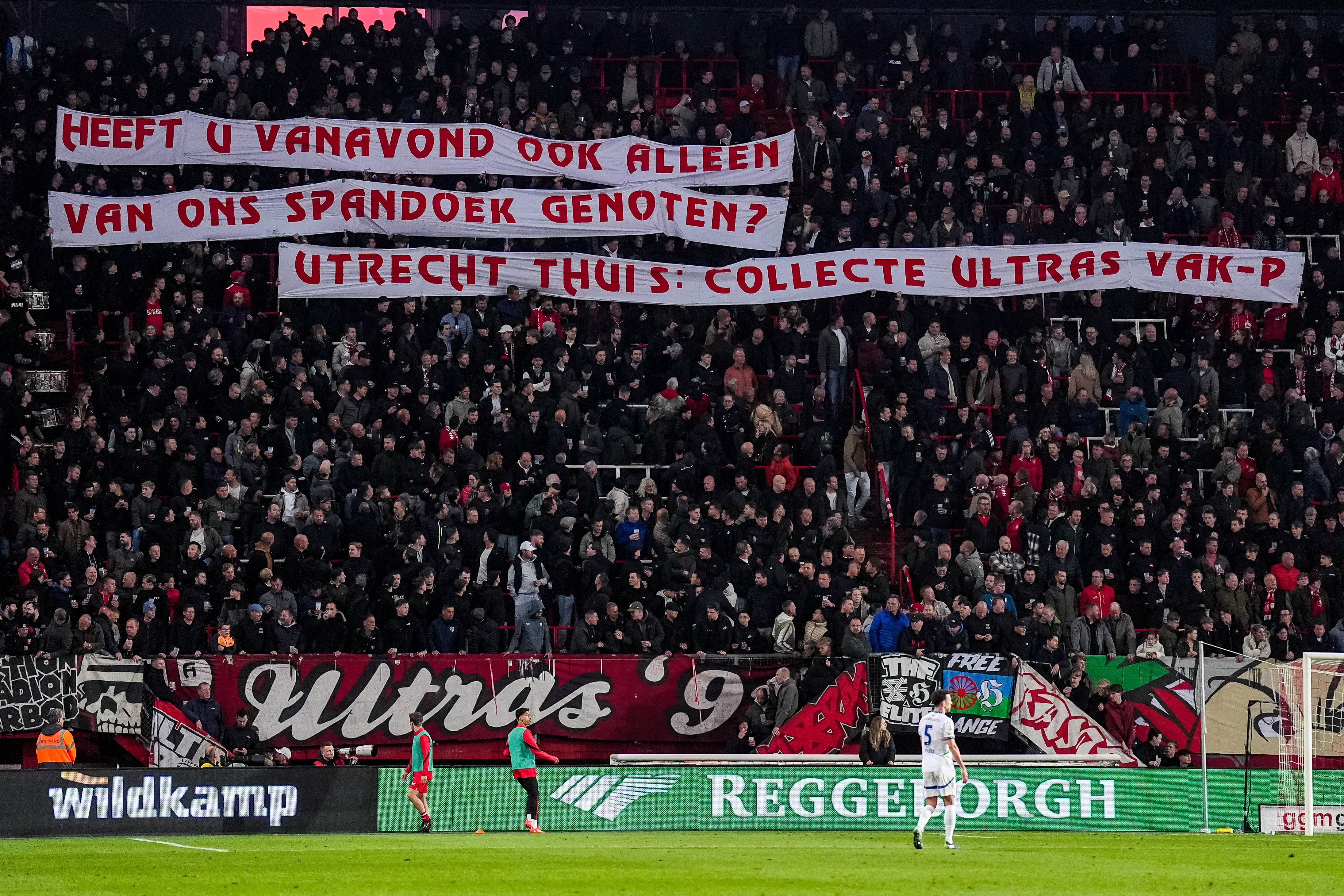 Vak-P met tekstdoeken