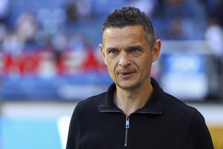 Rogier Meijer in het Abe Lenstra Stadion