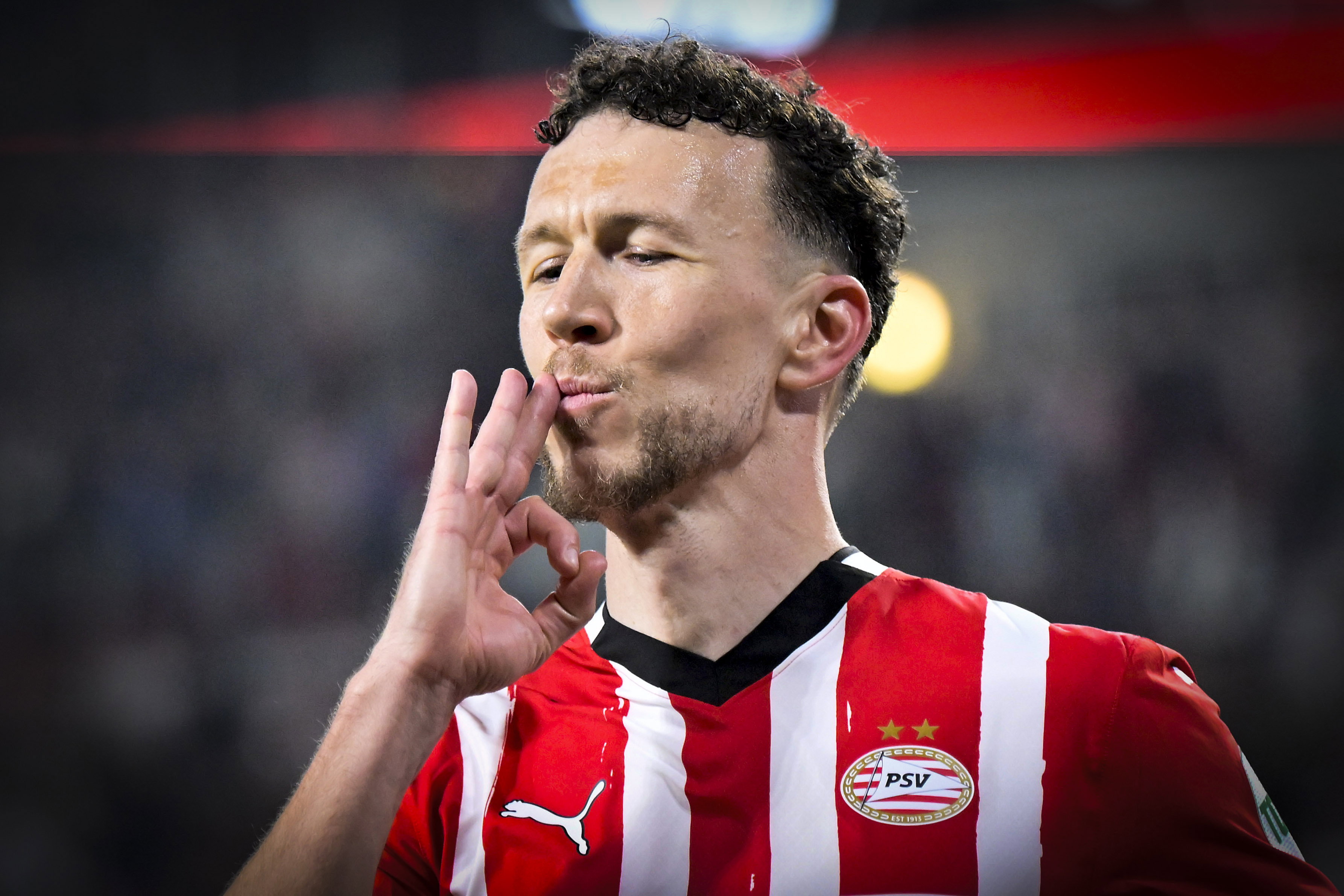 Ivan Perisic na zijn hattrick tegen Fortuna Sittard
