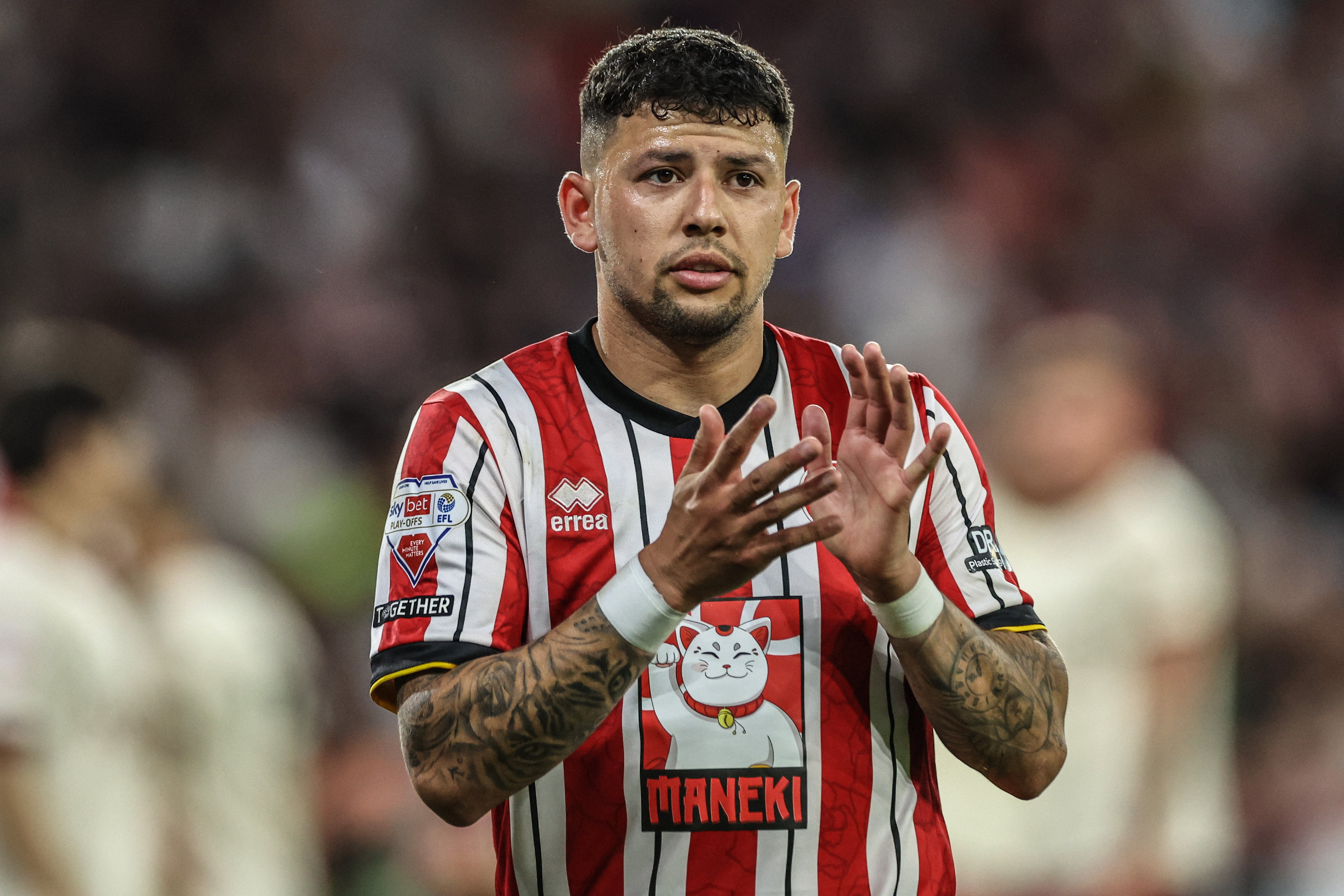 Gustavo Hamer namens Sheffield United