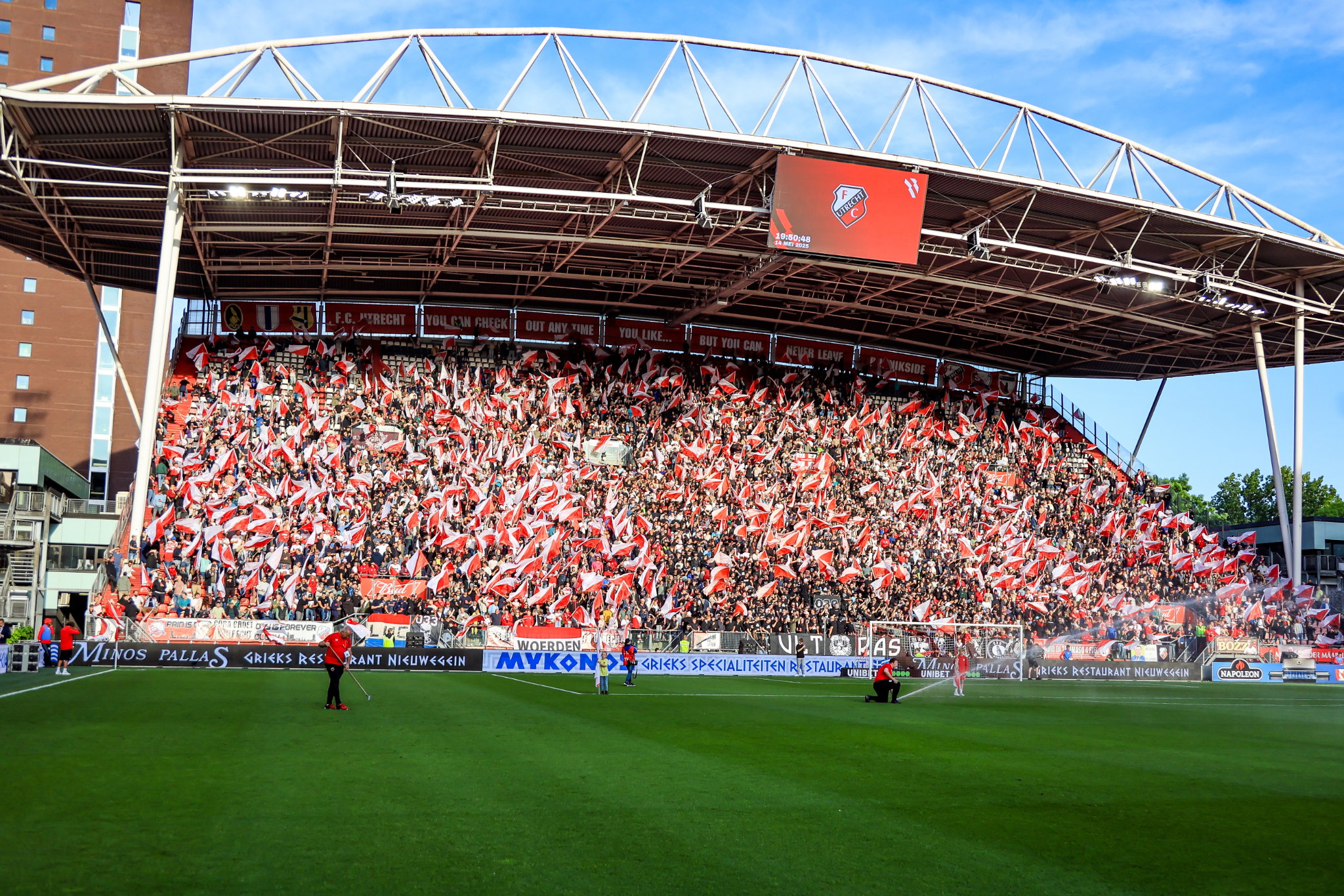 De Bunnikside voor FC Utrecht - Sparta Rotterdam