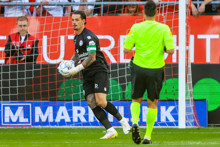 Nick Olij tegen FC Utrecht