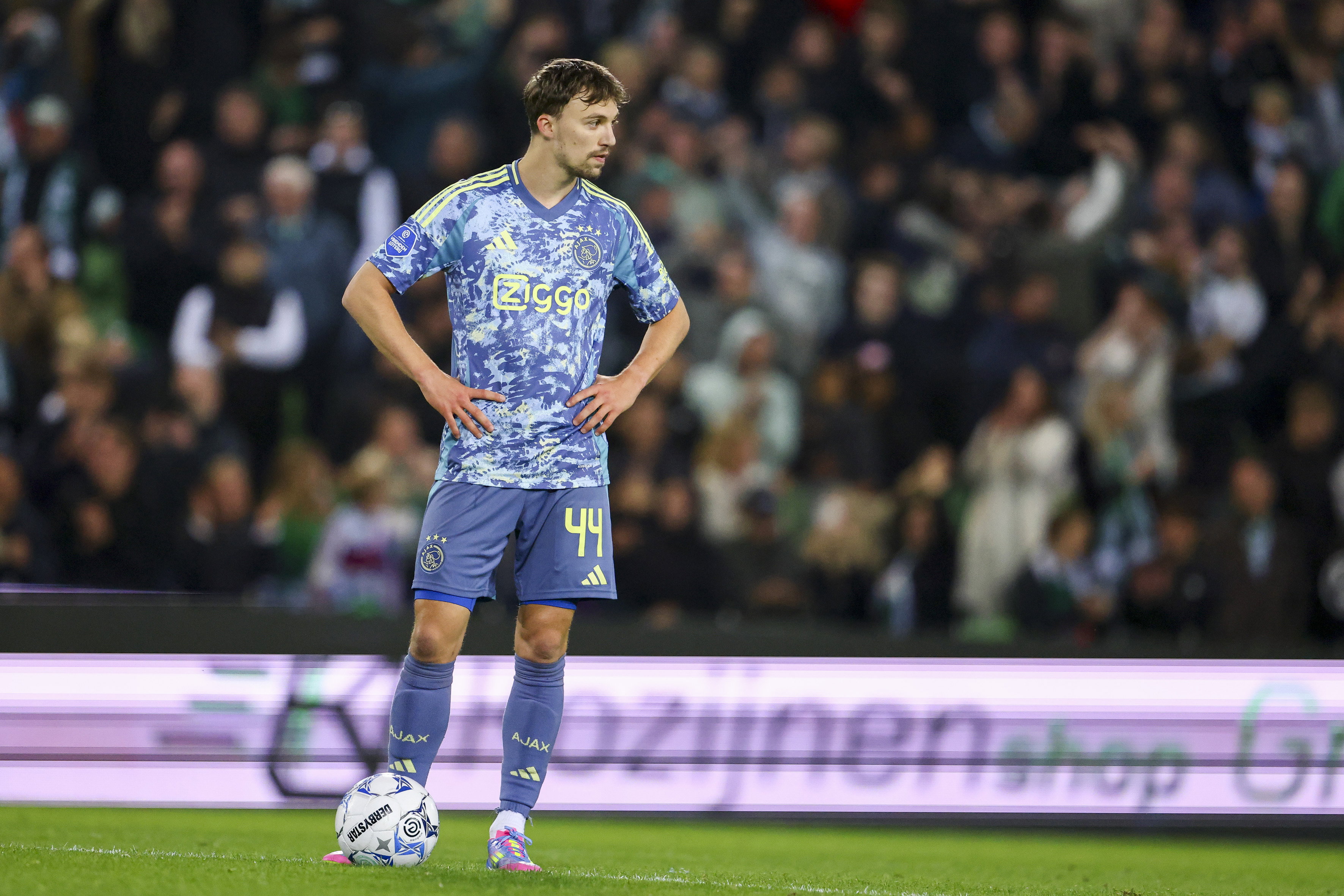 Youri Regeer baalt in de Euroborg