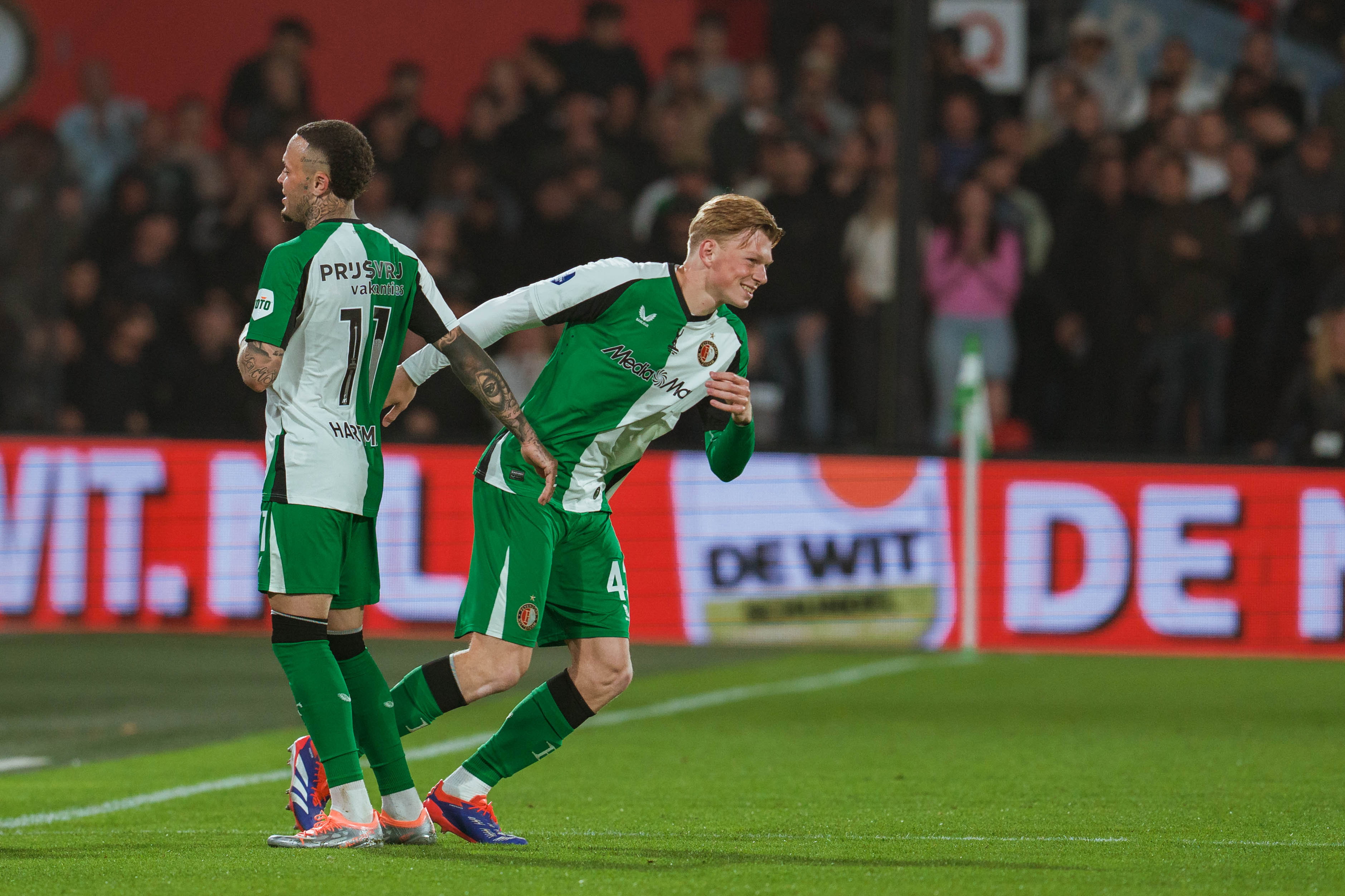 Jan Plug maakt zijn debuut bij Feyenoord