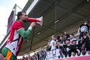 Joël Drommel viert de landstitel met de fans van PSV