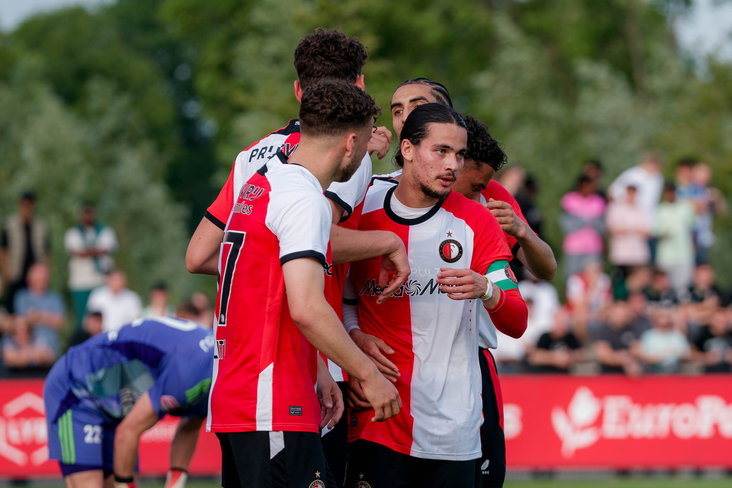 Feyenoord Onder 21 viert treffer