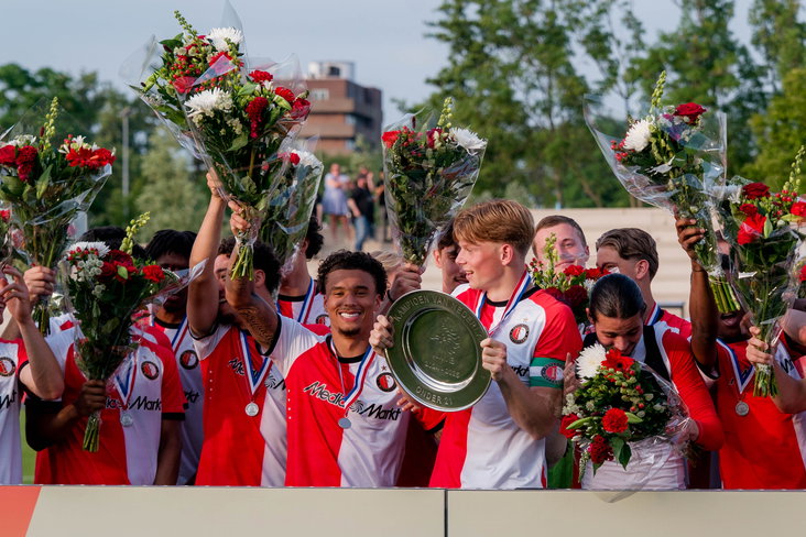 Feyenoord Onder 21 viert kampioenschap