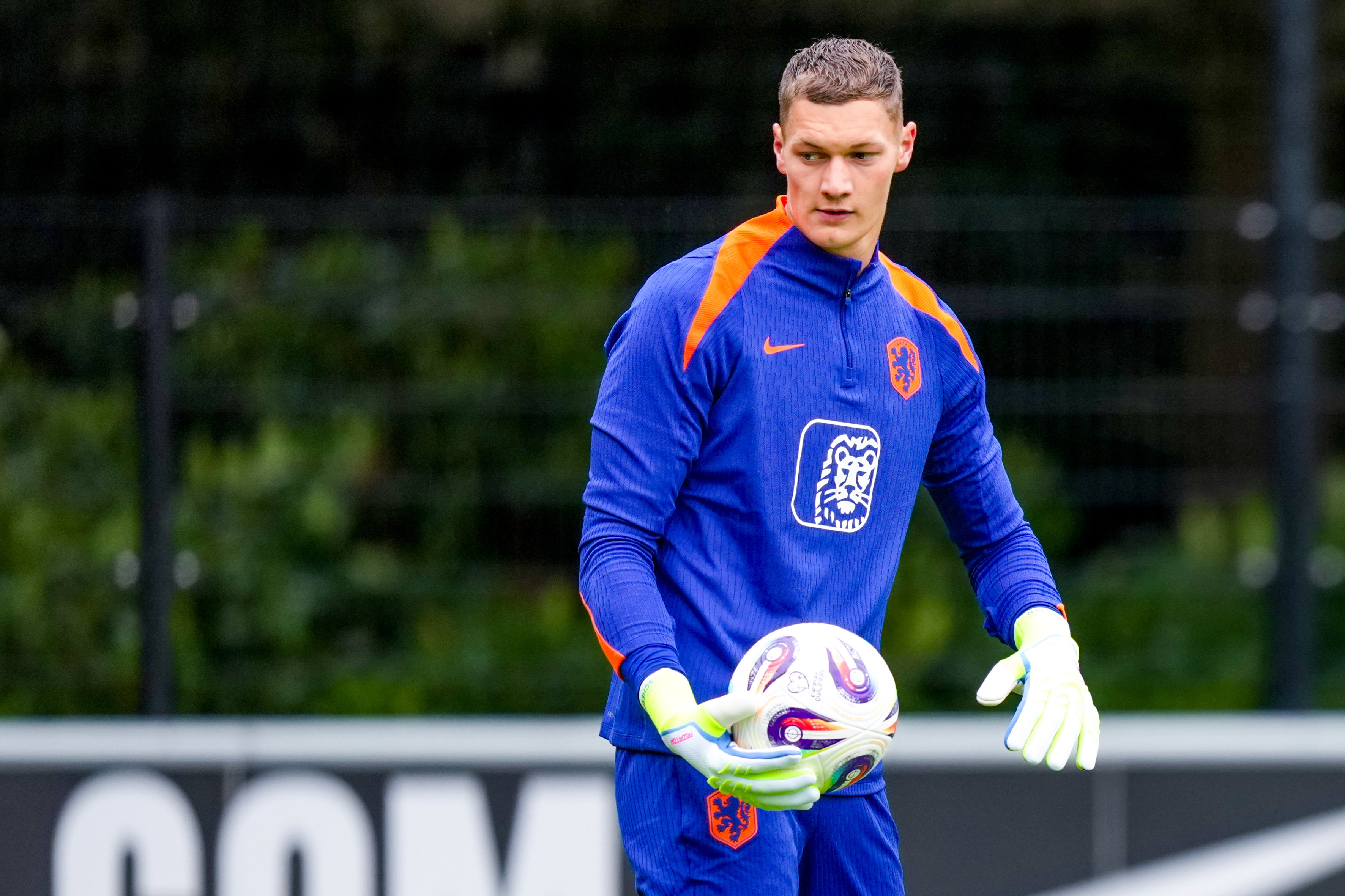Kjell Scherpen bij Oranje