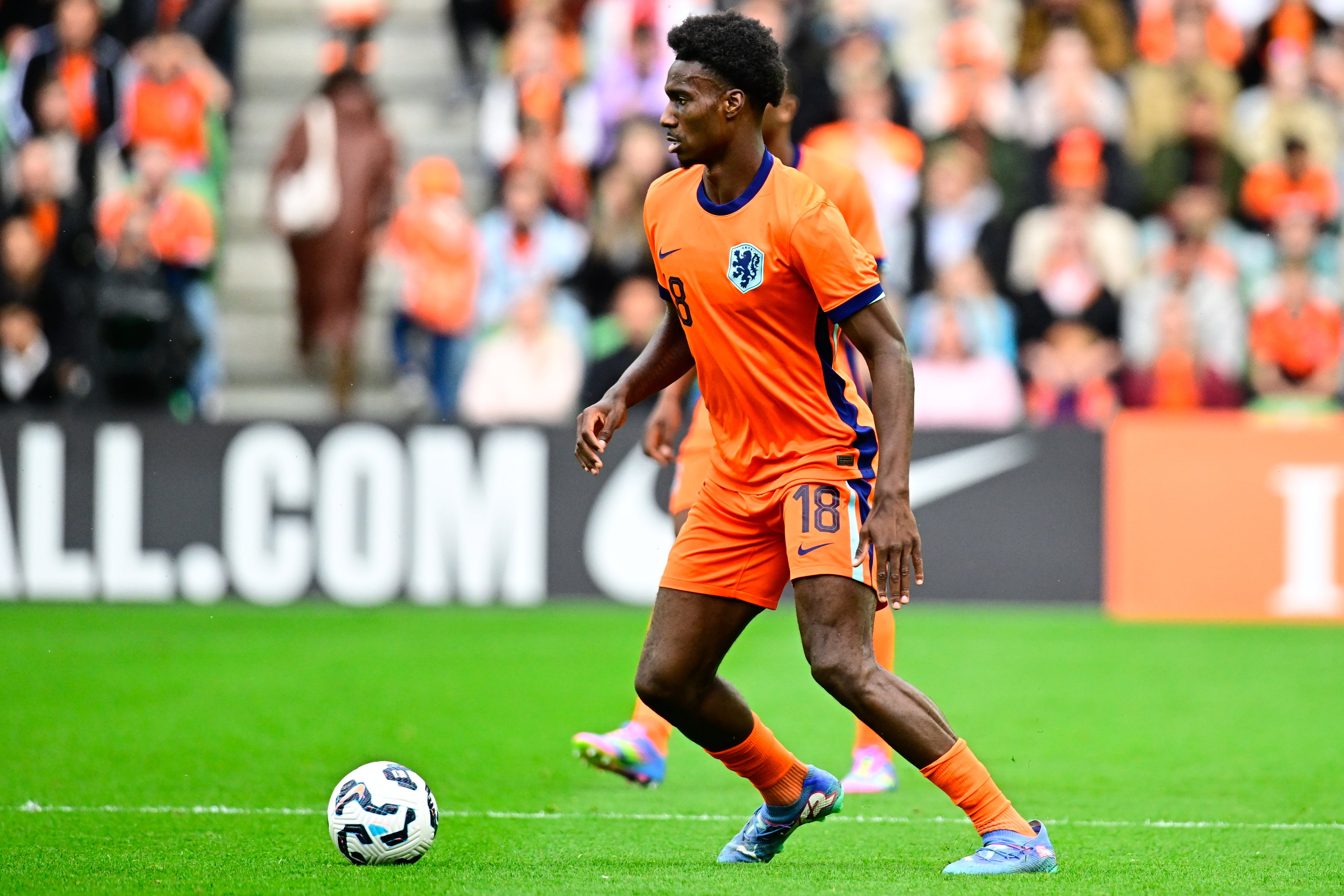 Banzuzi in actie voor Jong Oranje