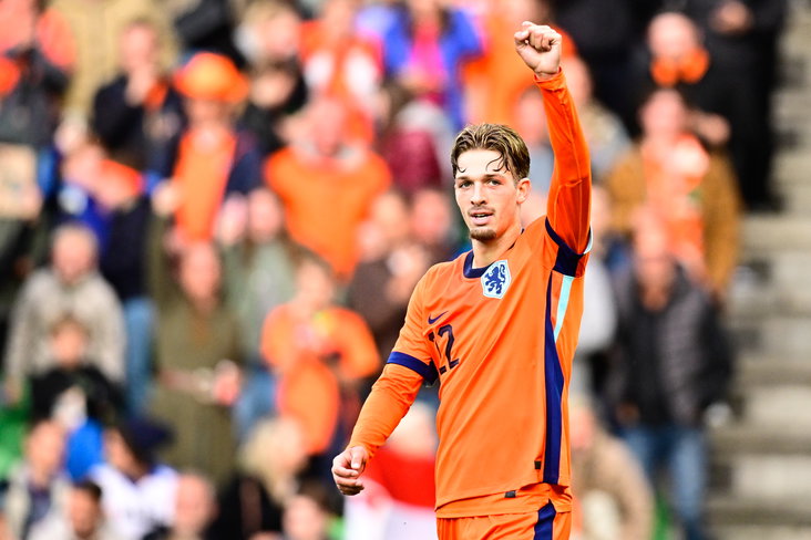 Luciano Valente scoort voor Jong Oranje
