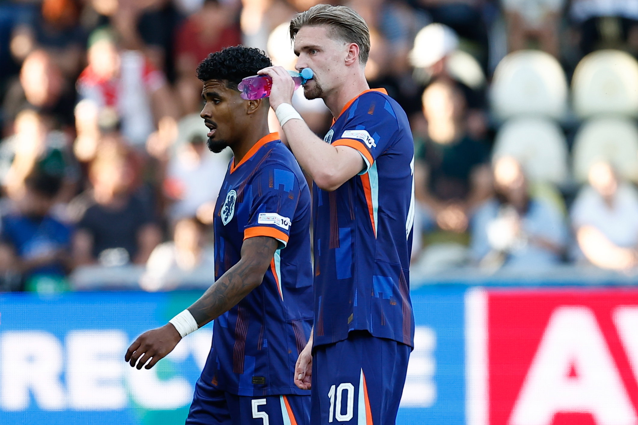 Kenneth Taylor bij Jong Oranje