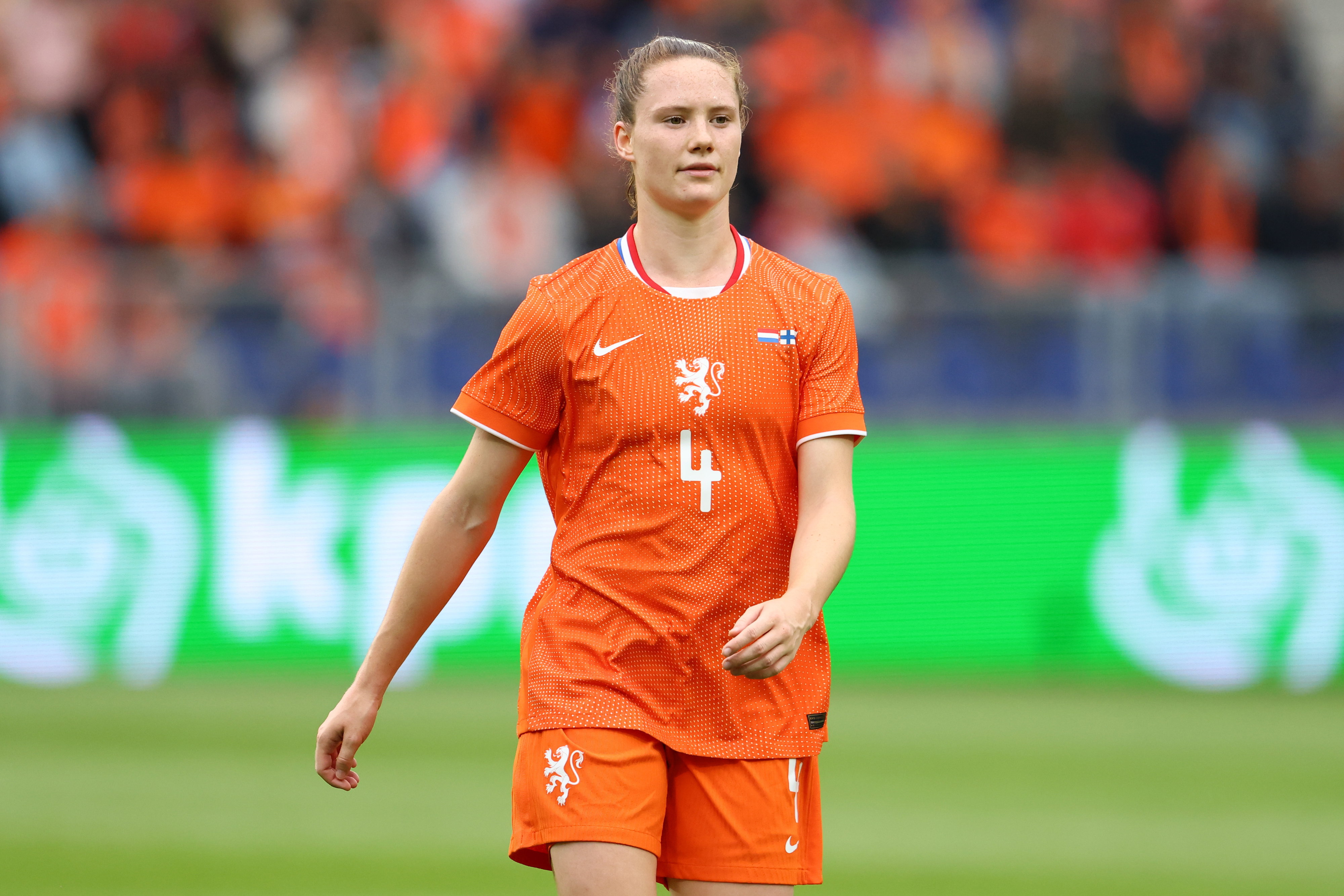 Veerle Buurman bij de OranjeLeeuwinnen
