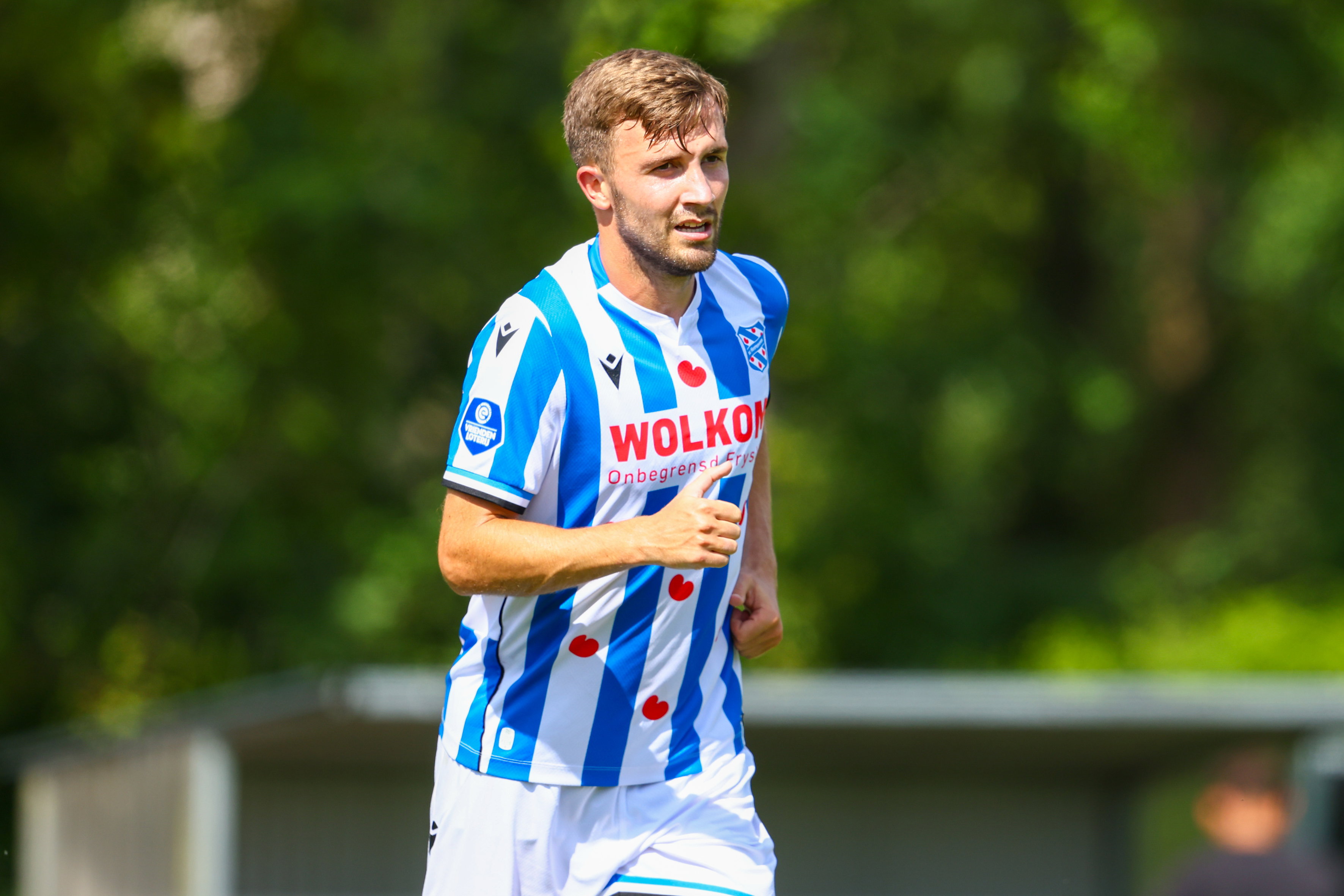 Dylan Vente in het shirt van SC Heerenveen