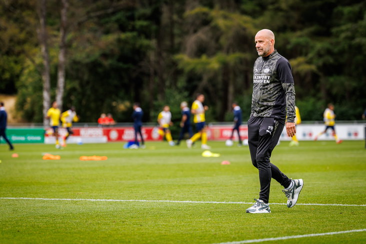 Peter Bosz voor het duel tegen Union Sint-Gillis