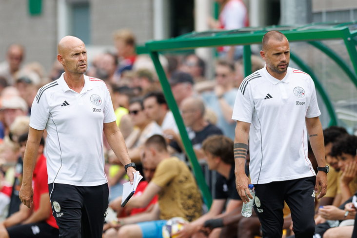 Marcel Keizer en John Heitinga