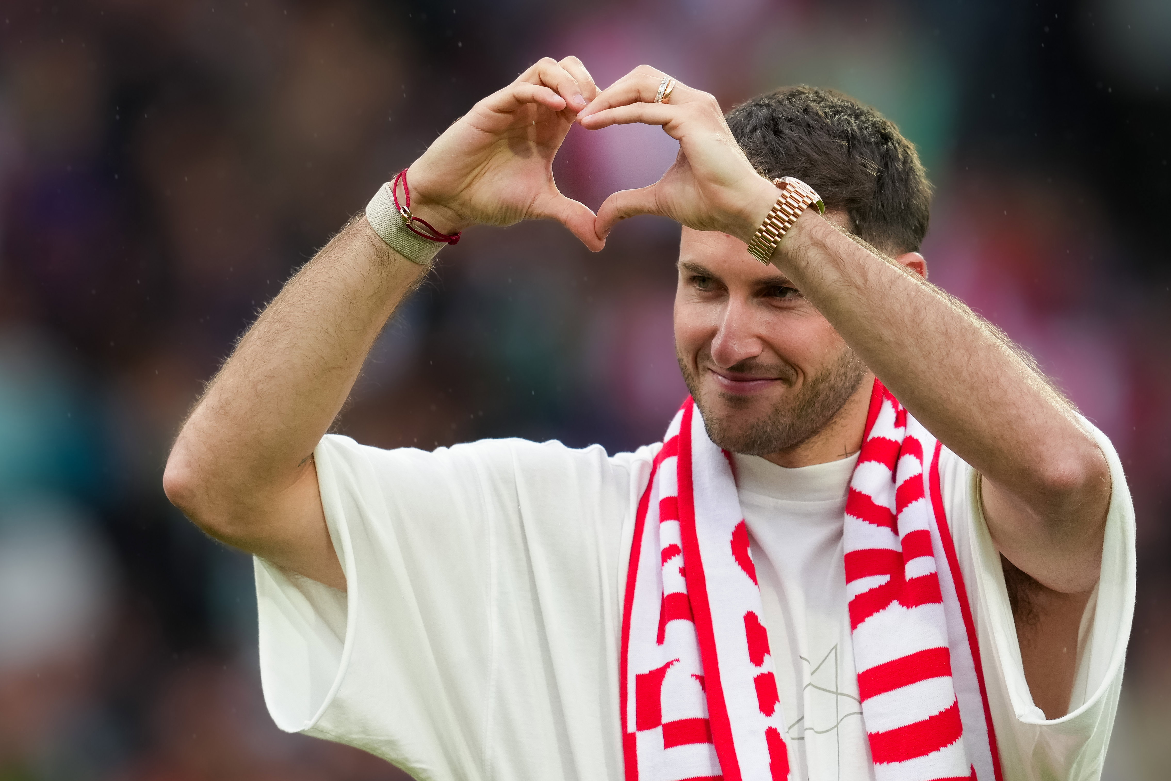 Gimenez neemt afscheid in De Kuip