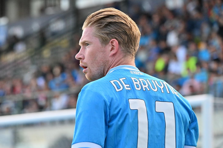 Kevin de Bruyne bij Napoli