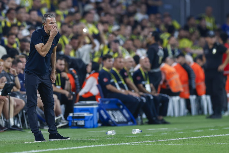Robin van Persie in Istanboel